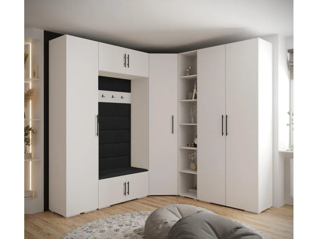 Mueblesclasic 3 armario con puertas batientes 236.7/232/47