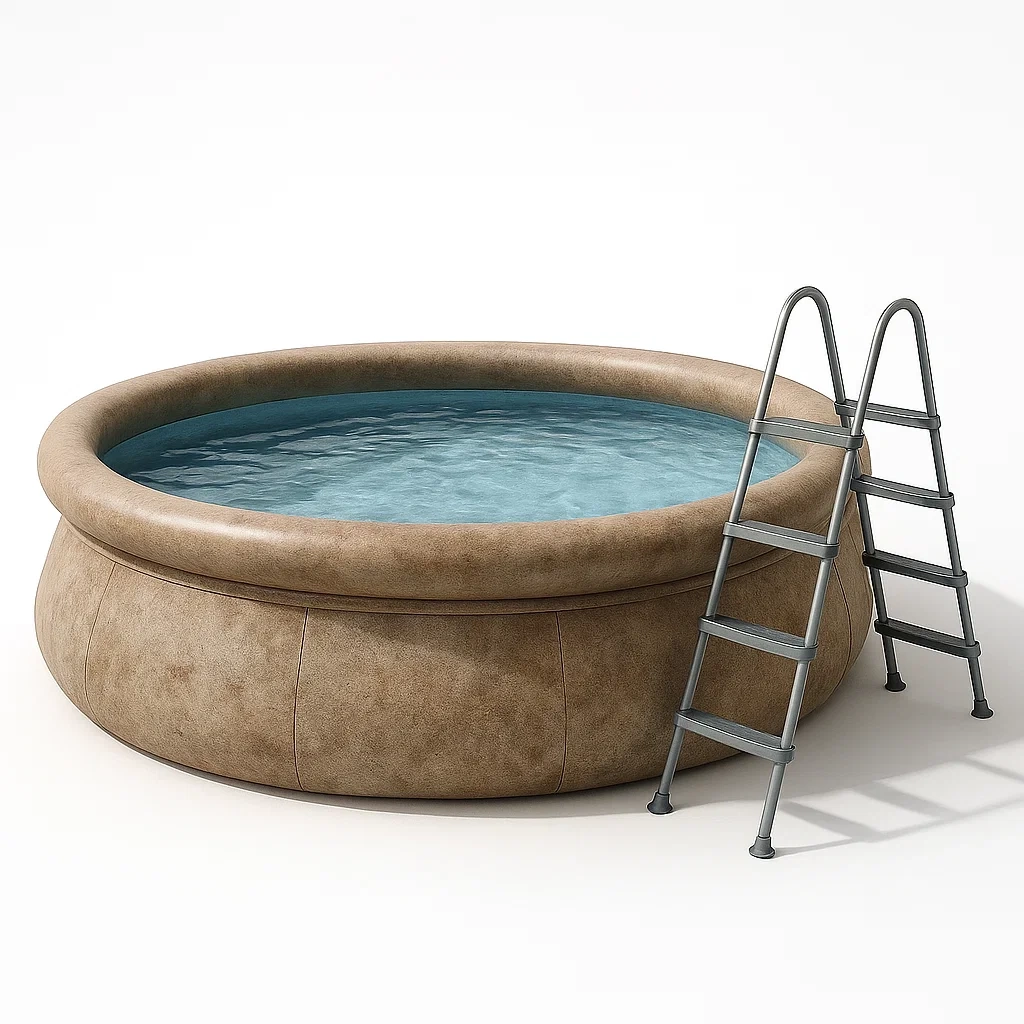 Piscina desmontable redonda 350x350x90 con purificador VpEVxLXL25rf