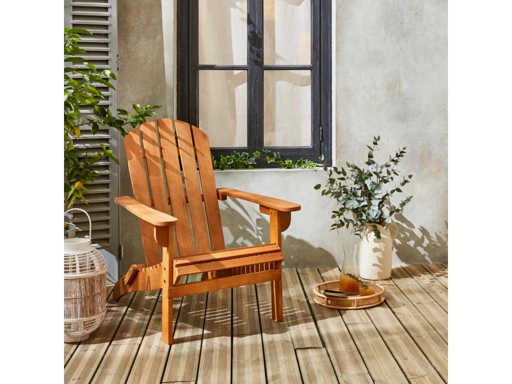 Sillón de jardín de madera madera