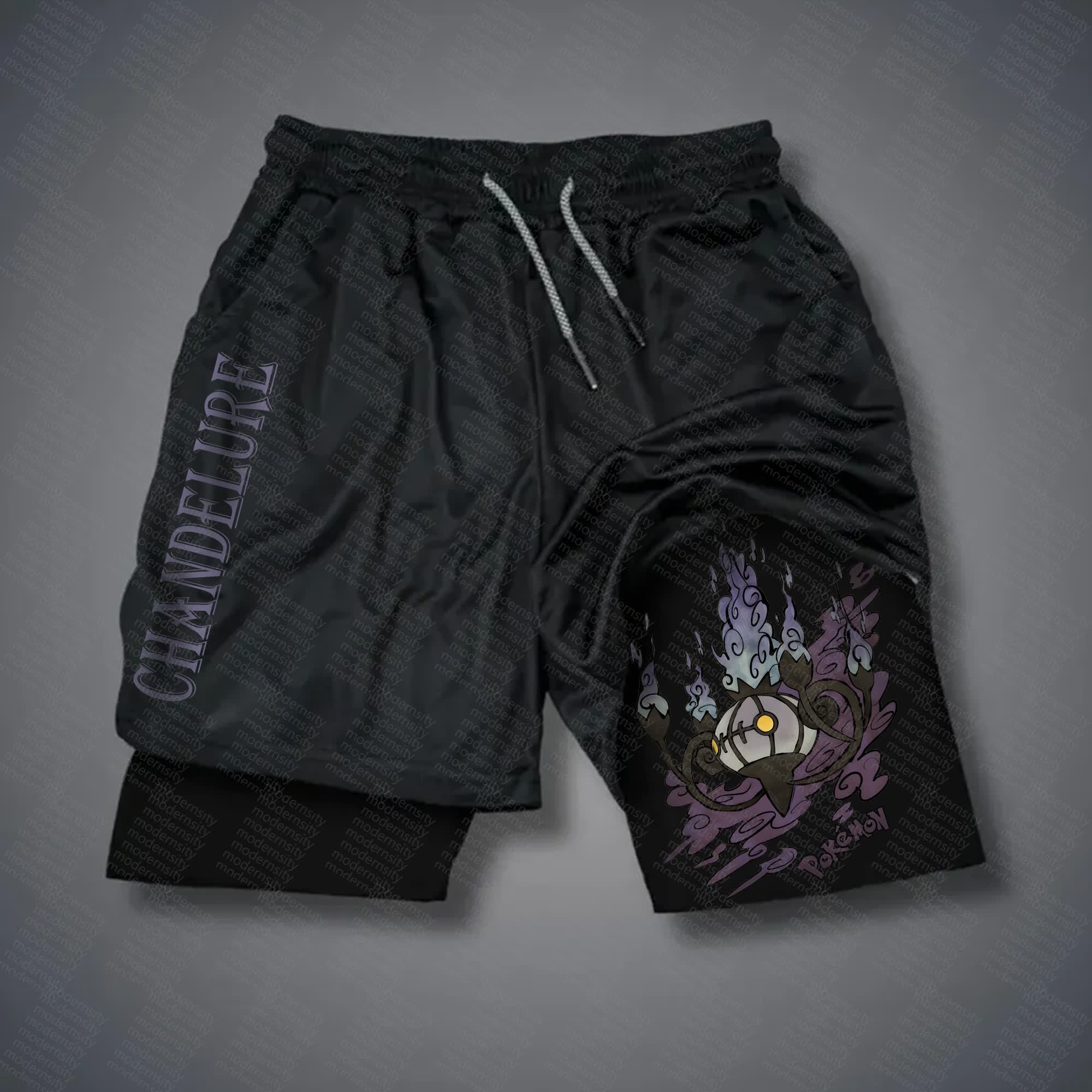 Unisex  “Comicssoul” Casual Anime Streetwear Shorts