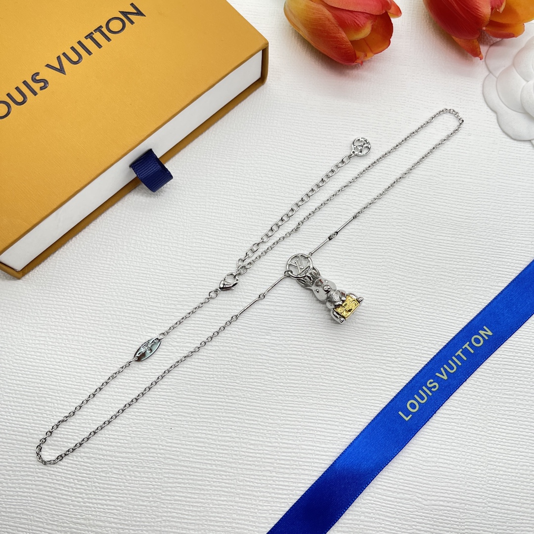 Louis Vuitton Rabbit Necklace - Original Replica Club