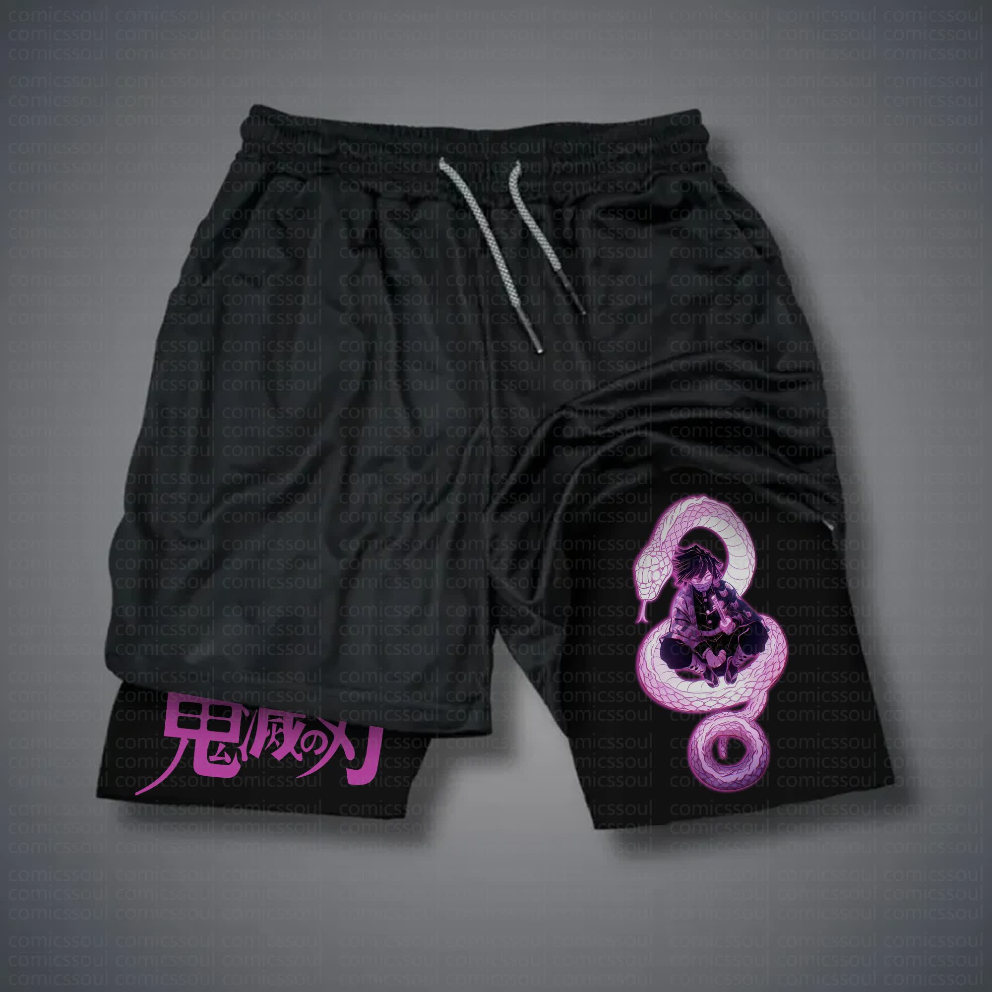 Unisex Casual Anime Streetwear Shorts 丨Comicssoul