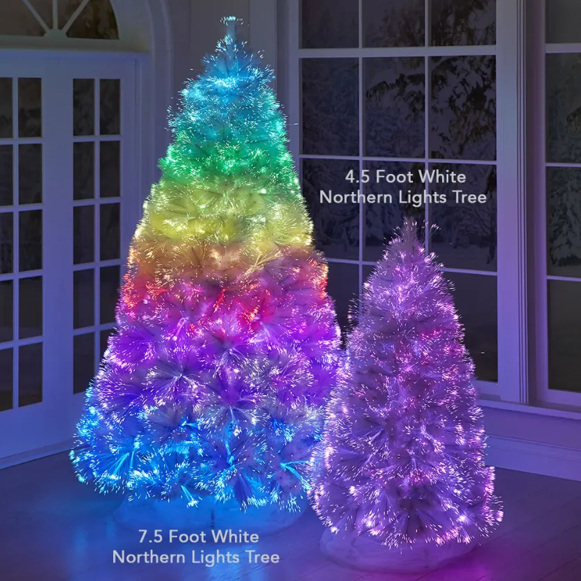 WAYFAIR Christmas Sale White Northern Lights Tree