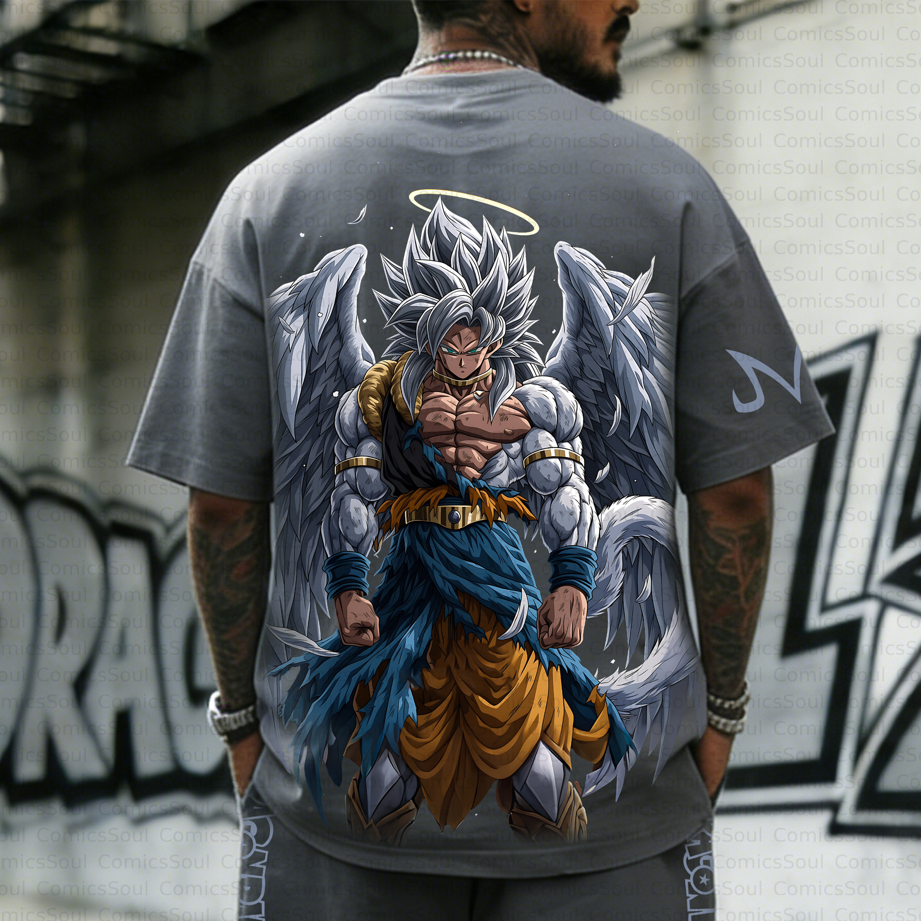 Unisex Anime Inspired Vintage T-Shirt