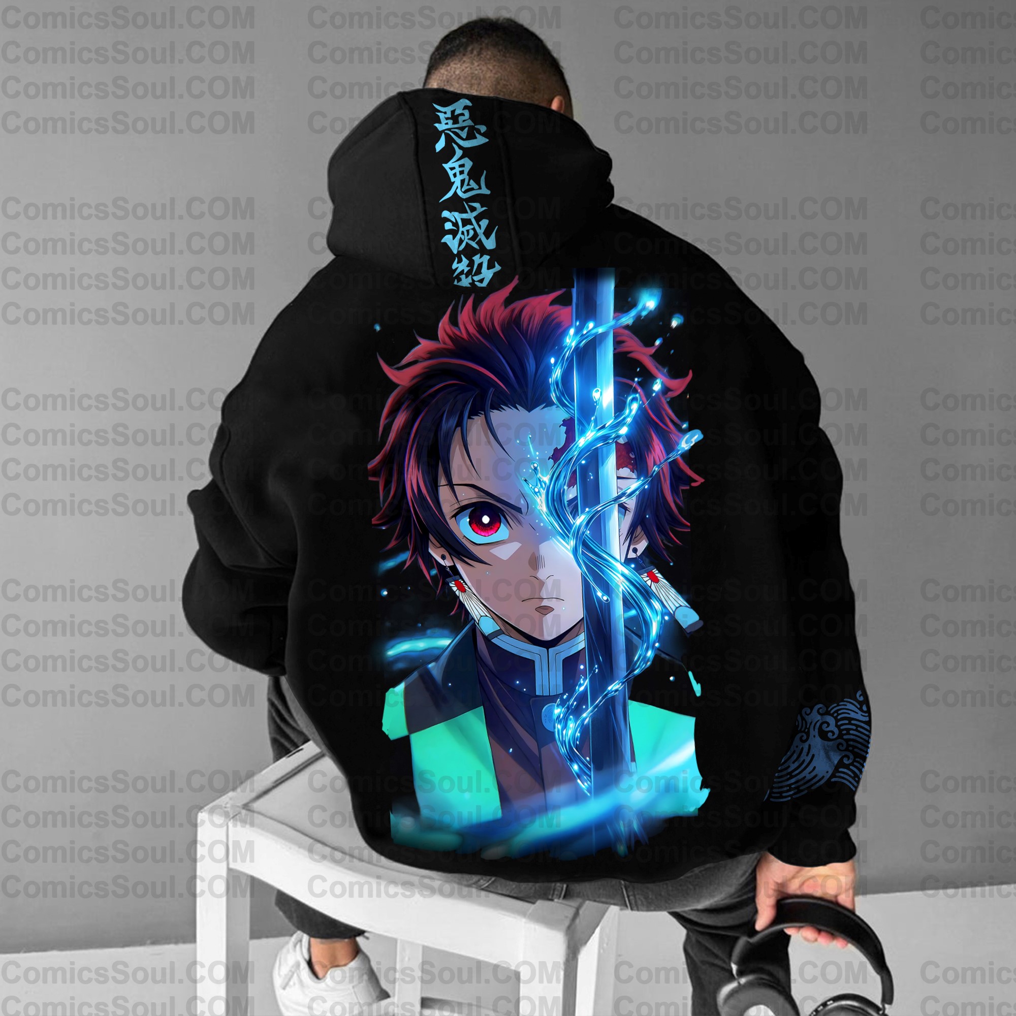 Unisex Anime Graphic Streetwear Vintage Hoodie| KNY