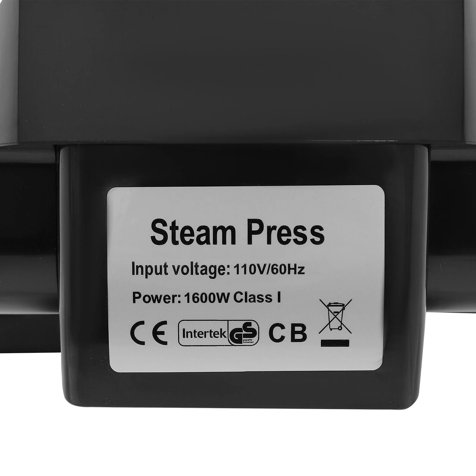 1600W Intelligent Steam Fabric Press - Touch Screen Steam Iron with 5 Modes - Model 8810D for Quick & Efficient Wrinkle Removal - Image 8