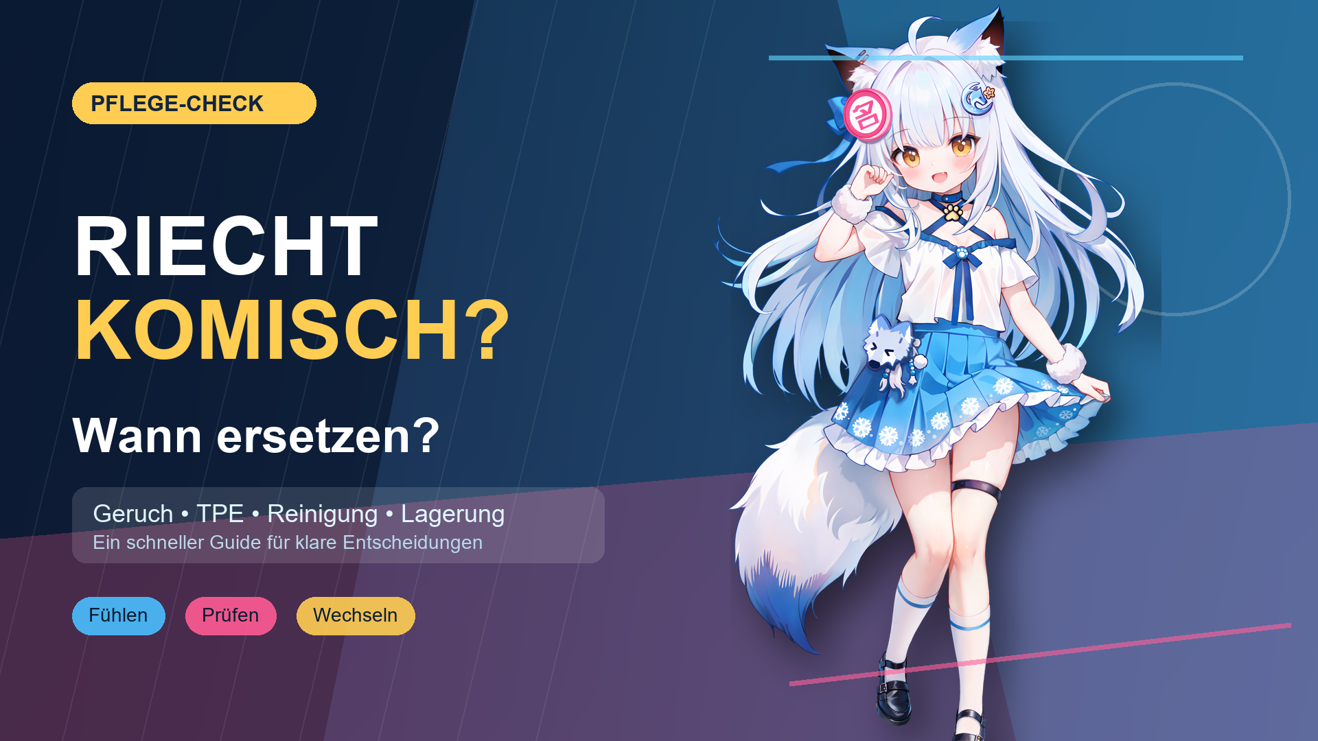 Mein Masturbator riecht schlecht: Muss ich ihn ersetzen? | DR.YUU™ Ratgeber - Masturbator & Sexspielzeug