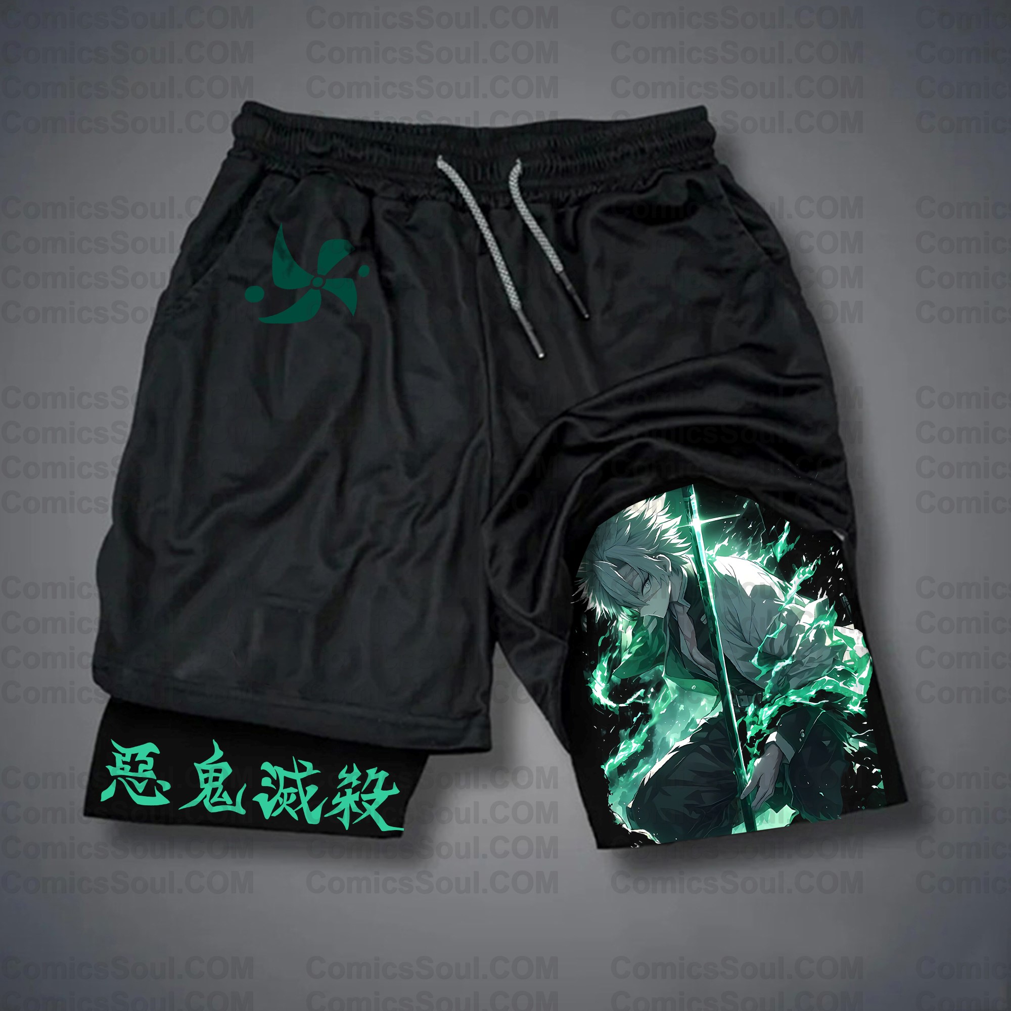 Unisex “ Comicssoul” Casual Streetwear Shorts