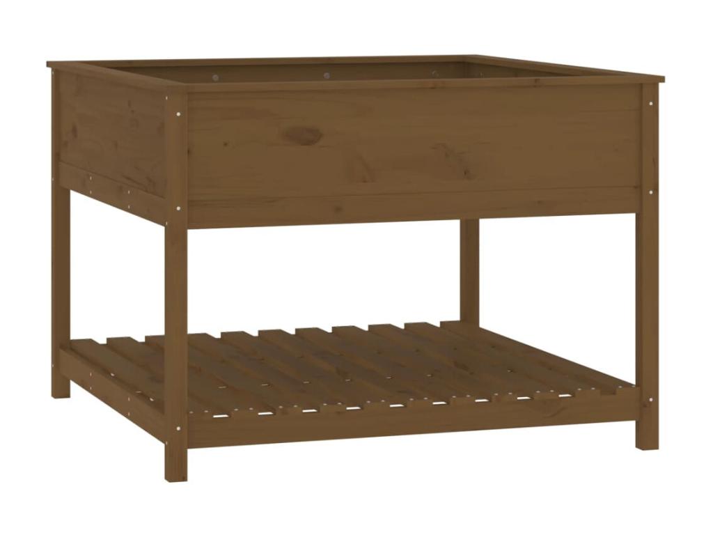 Y Decoratodo stante Marrón miel 111,5x111,5x81 cm Madera de pino