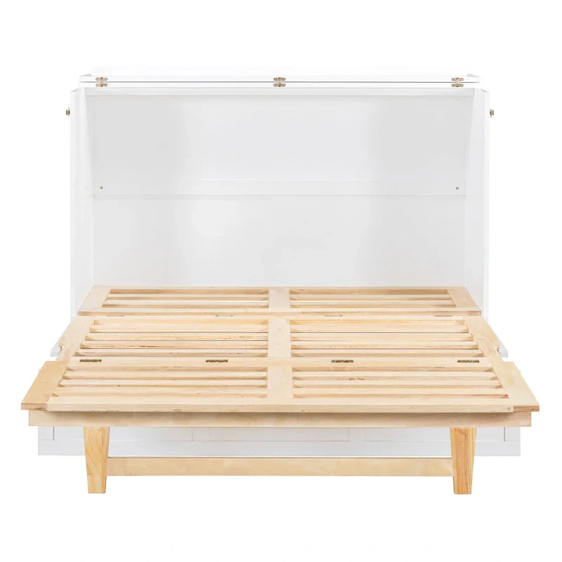 Nestfair Full-Size Murphy Bed with Spacious Drawers
