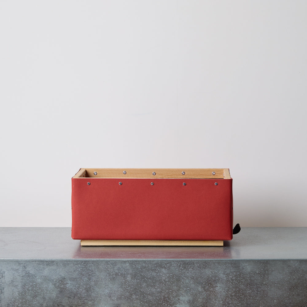 Boite empilable - Rouge