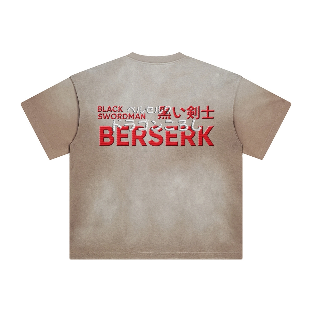 Unisex Anime Inspired Vintage T-Shirt TeeThreads Sustain the Scene with Custom Apparel