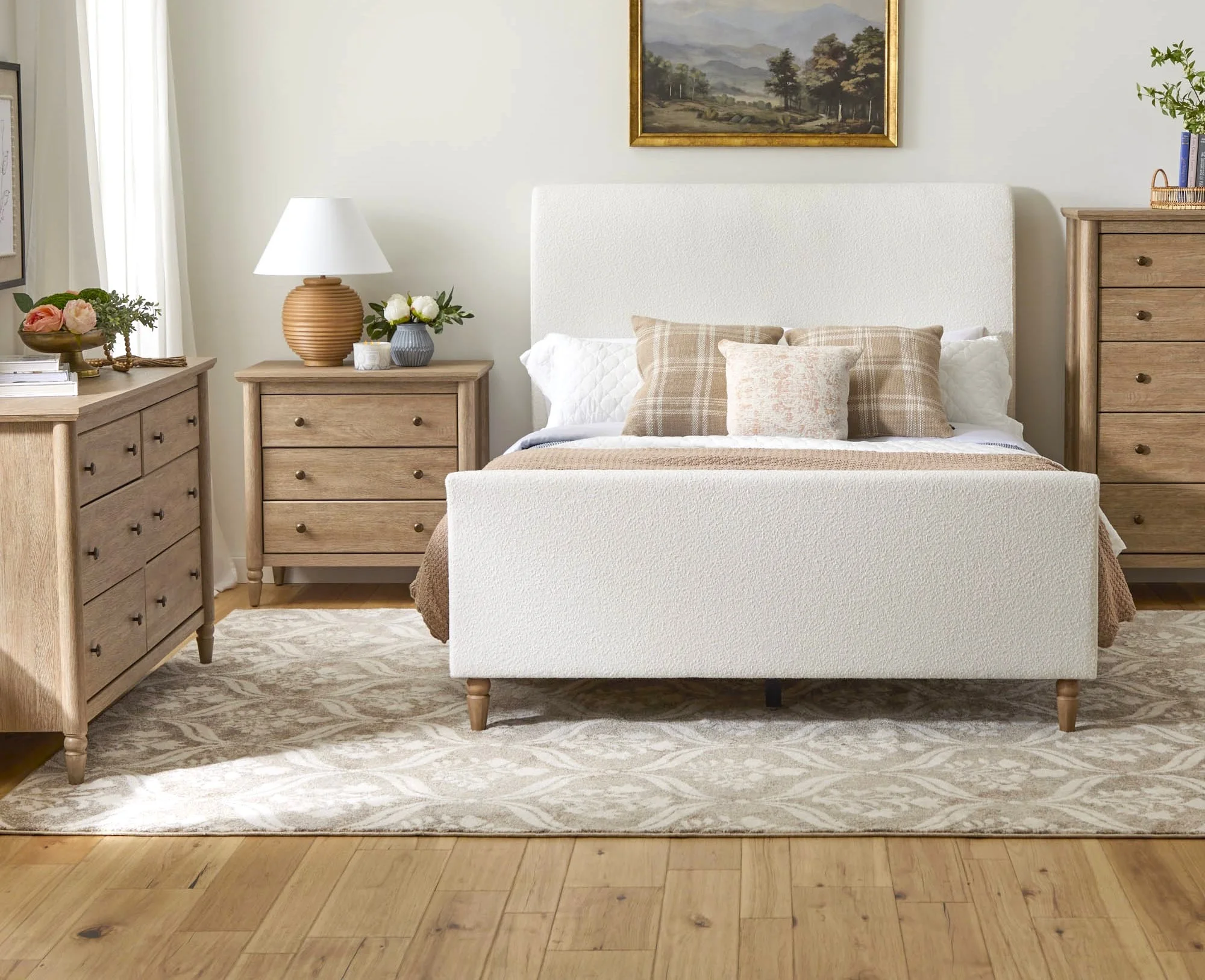 My Texas House Monroe 6-Drawer Dresser, Brushed Oak Finish - Image 10