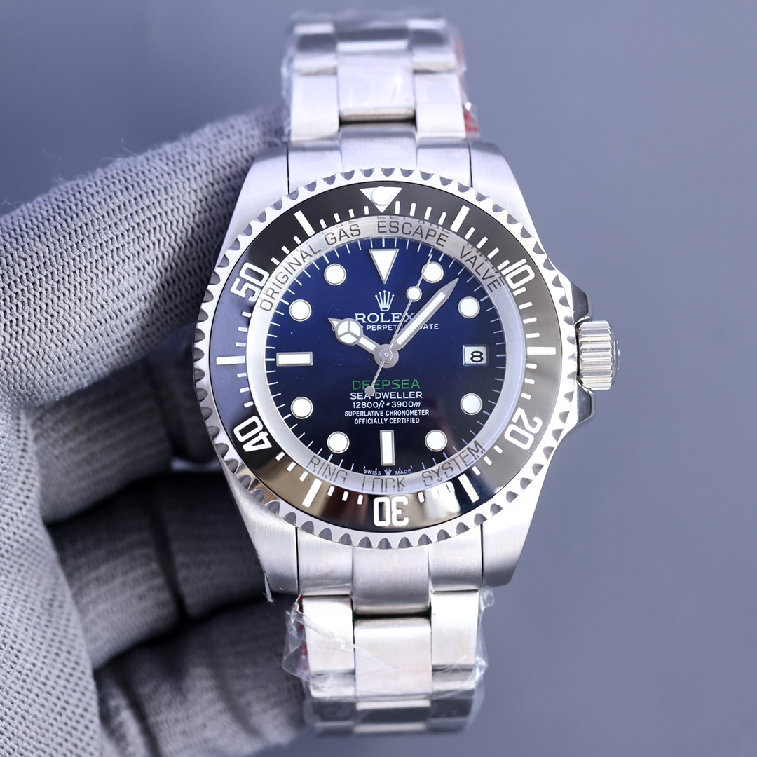 Rolex Sea-Dweller Deepsea 116660 Stainless Steel D-Blue Dial 44MM Mens Replica Watch