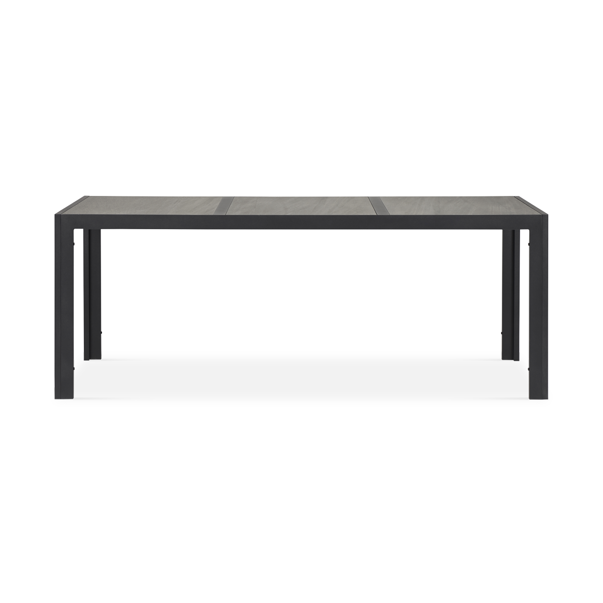 Lisomme Ivar tuintafel zwart - 195 x 90 cm