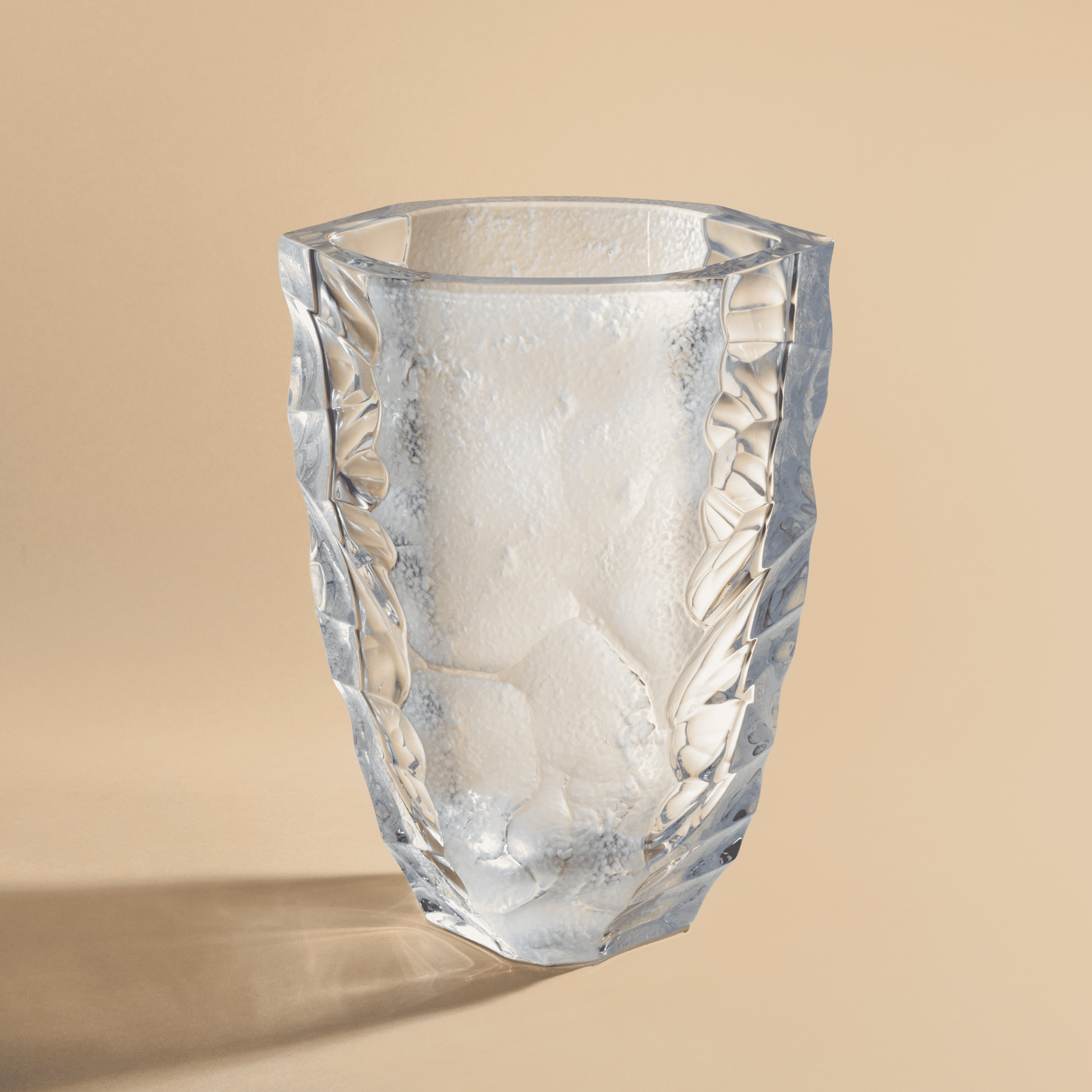 VASE SILEX, GRAND MODÈLE - CRISTAL INCOLORE