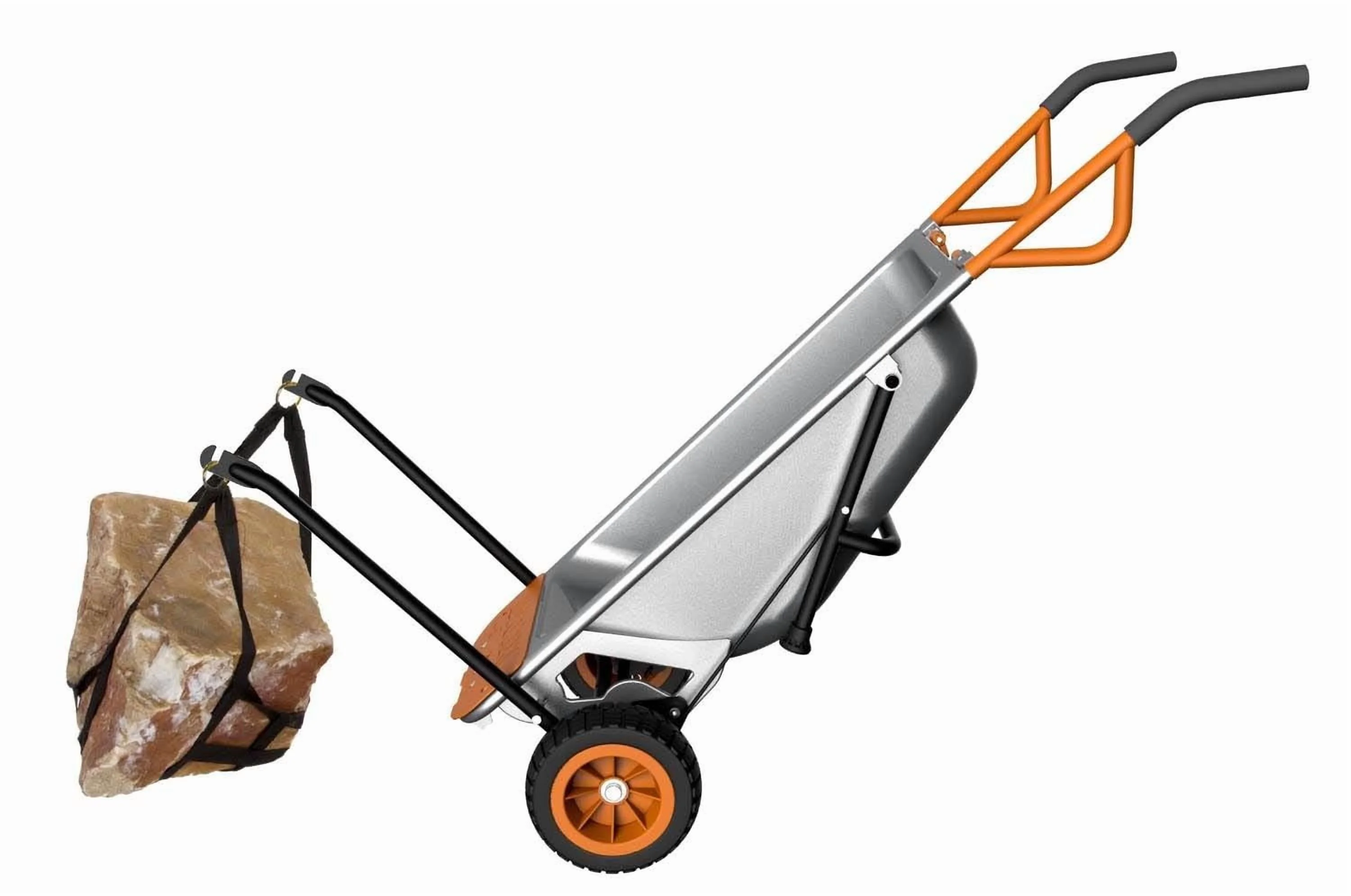 WORX WG050 Aerocart 8-In-1 Multifunction Wheelbarrow Dolly Cart Garden Carrier - Image 6