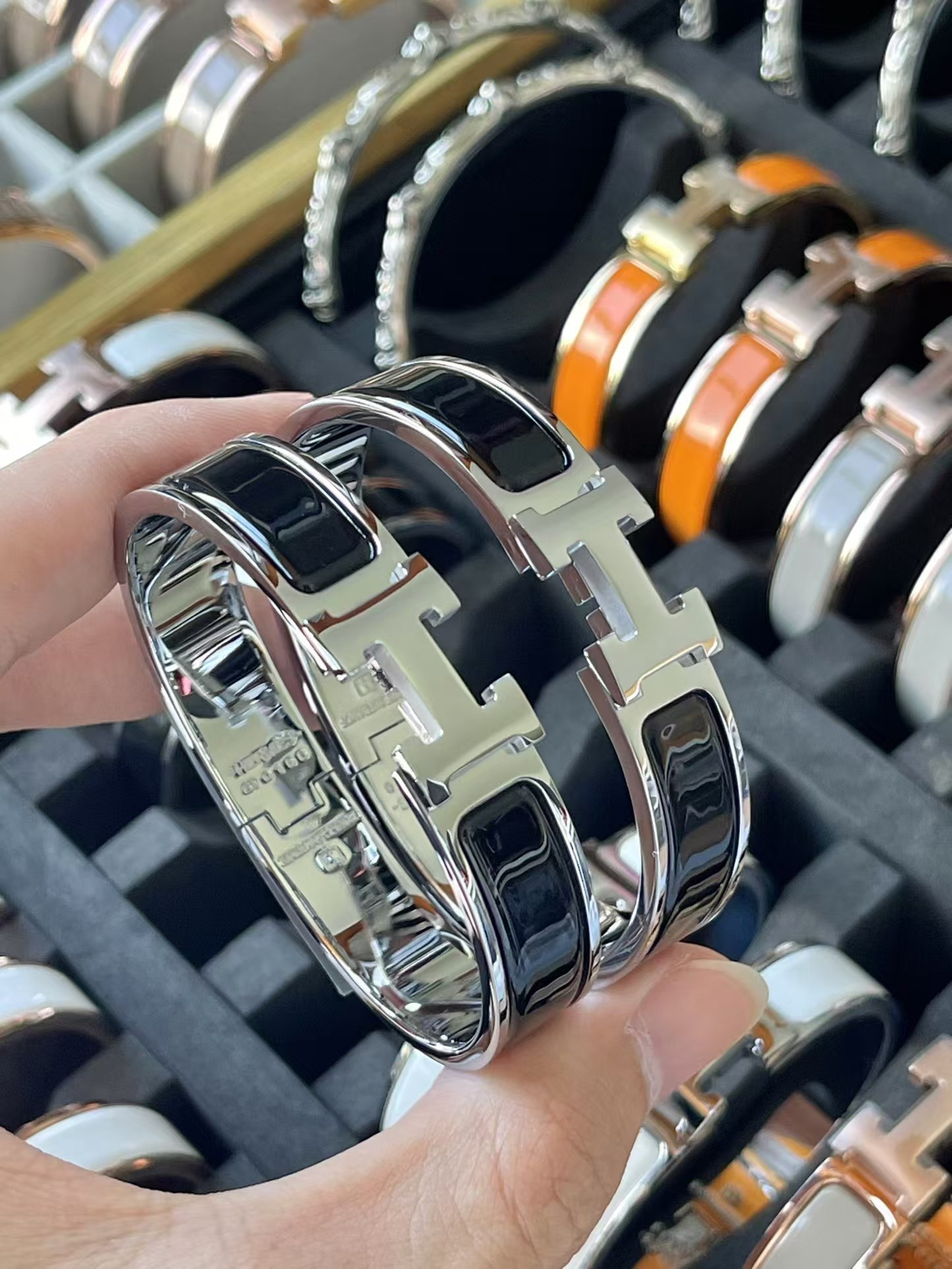 Hermes Bermes Darth Vader Bracelet Bangle - Original Replica Club