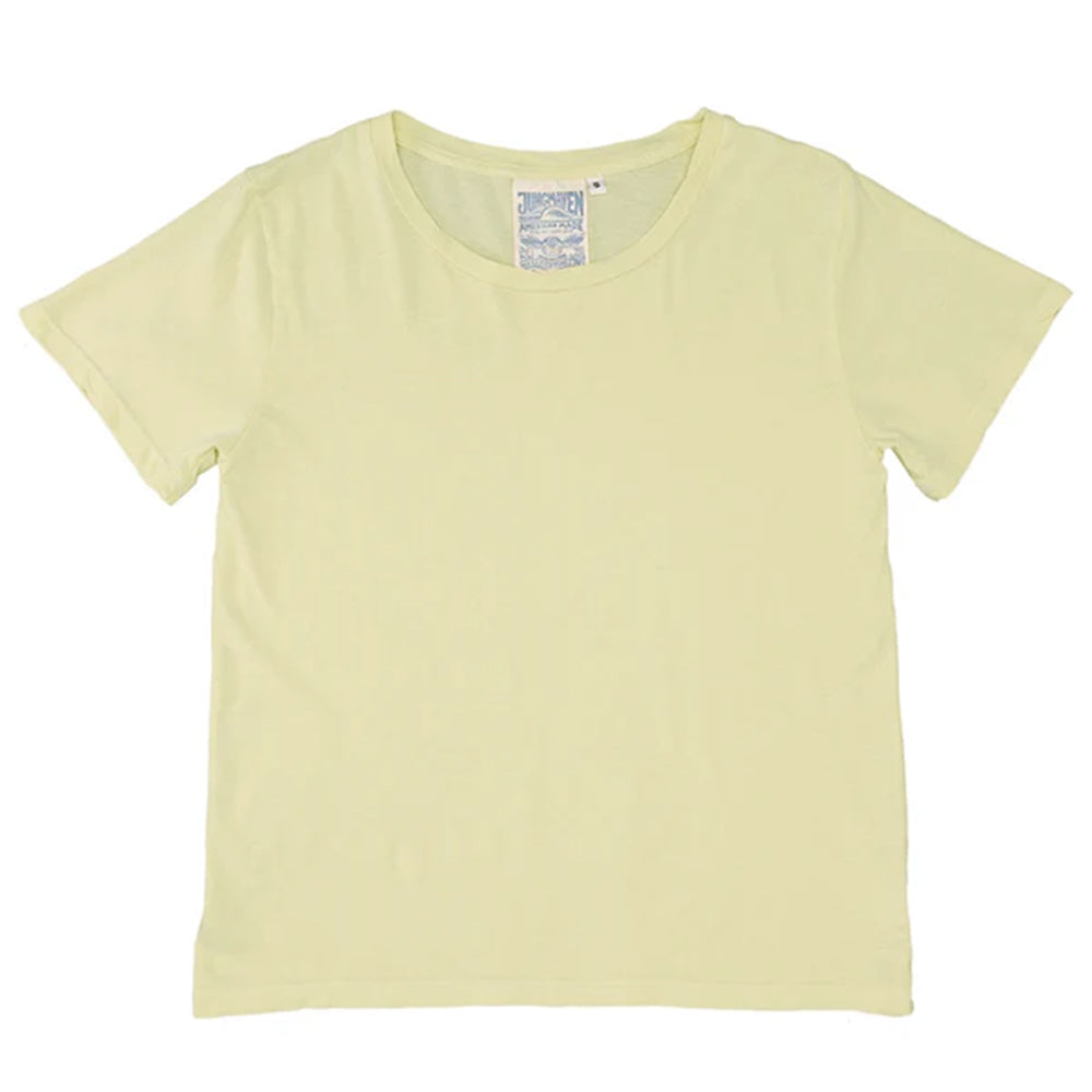 Jungmaven - T-shirt Ojai - Jaune Sunbleached