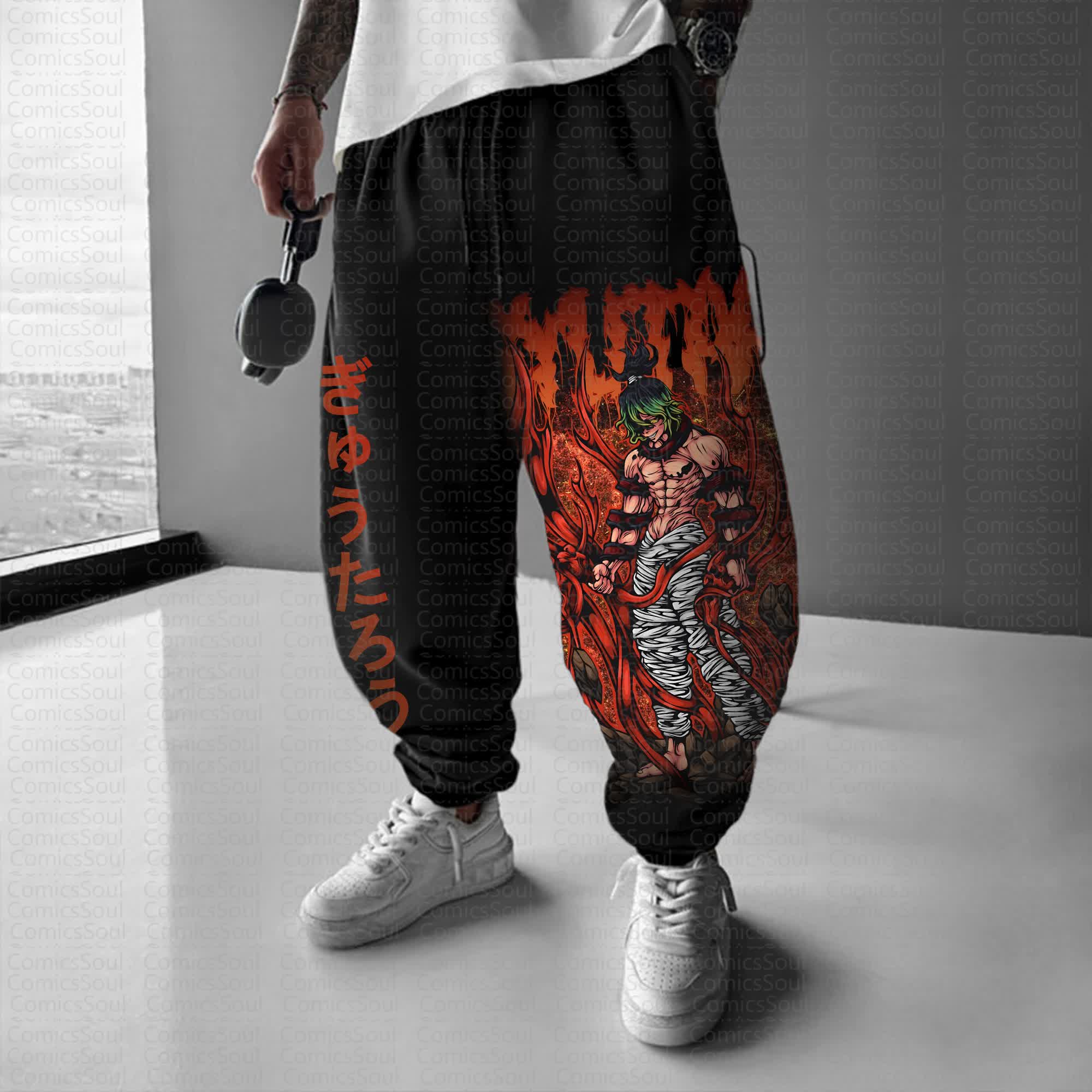 Unisex Anime Inspired Vintage Pants丨Comicssoul