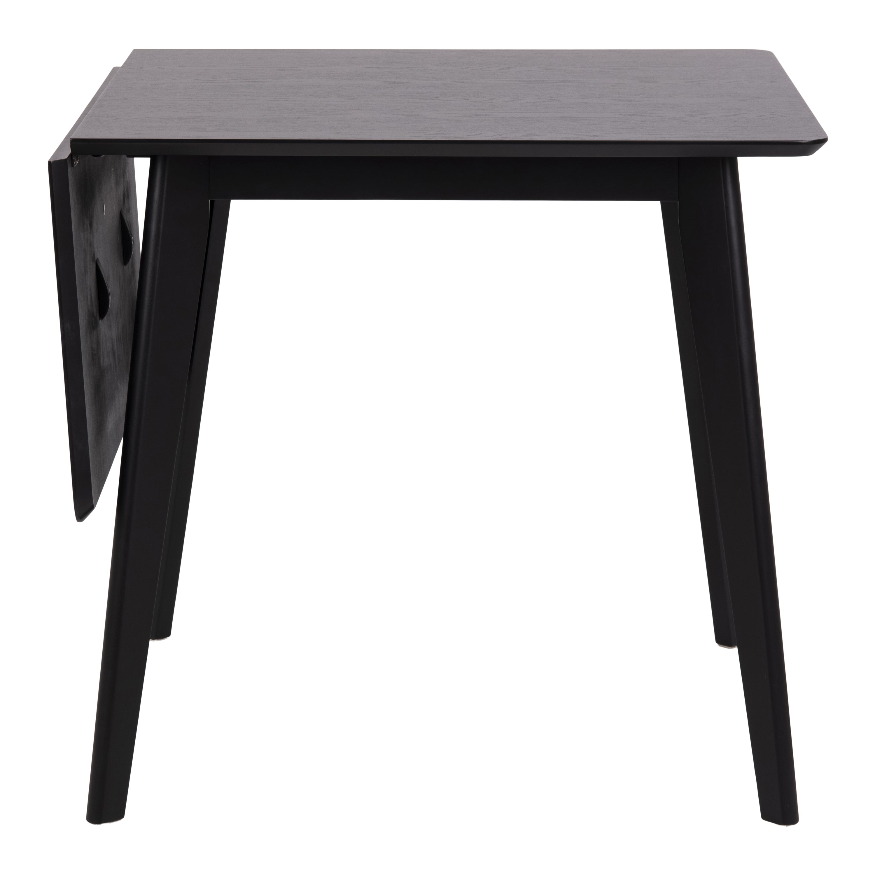 Blokker basic Crow Eettafel Inklapbaar - 120 x 80 cm - Zwart