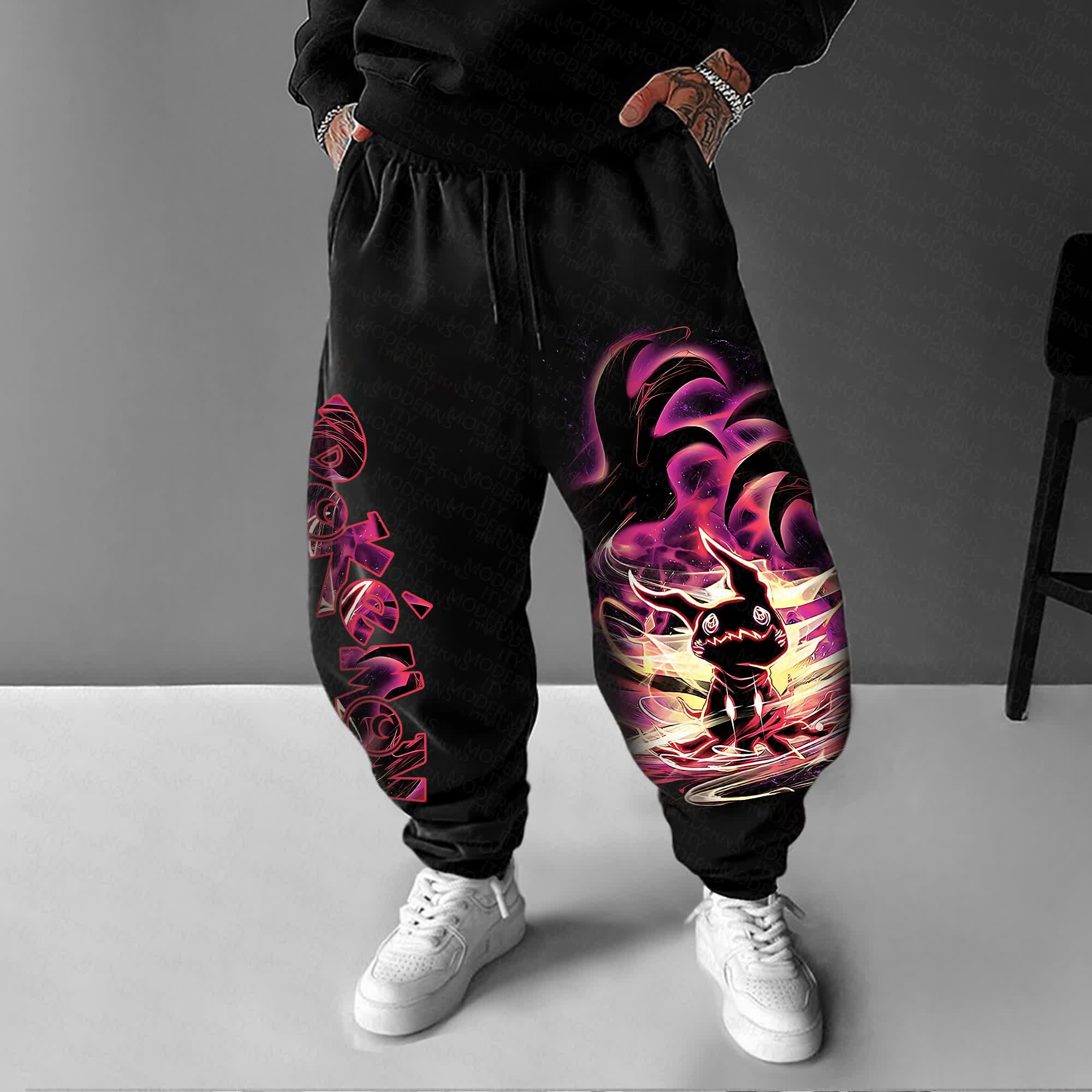 Unisex  “Comicssoul” Casual Anime Streetwear Pants
