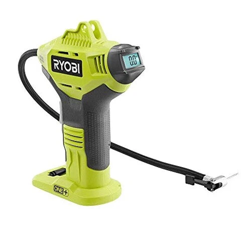 RYOBI ONE+ Cordless Air Inflator With Digital Gauge, 18V 4.0 Ah Lithium-Ion Battery - P737D - Image 6 RYOBI ONE+ Cordless Air Inflator With Digital Gauge, 18V 4.0 Ah Lithium-Ion Battery - P737D - Image 6