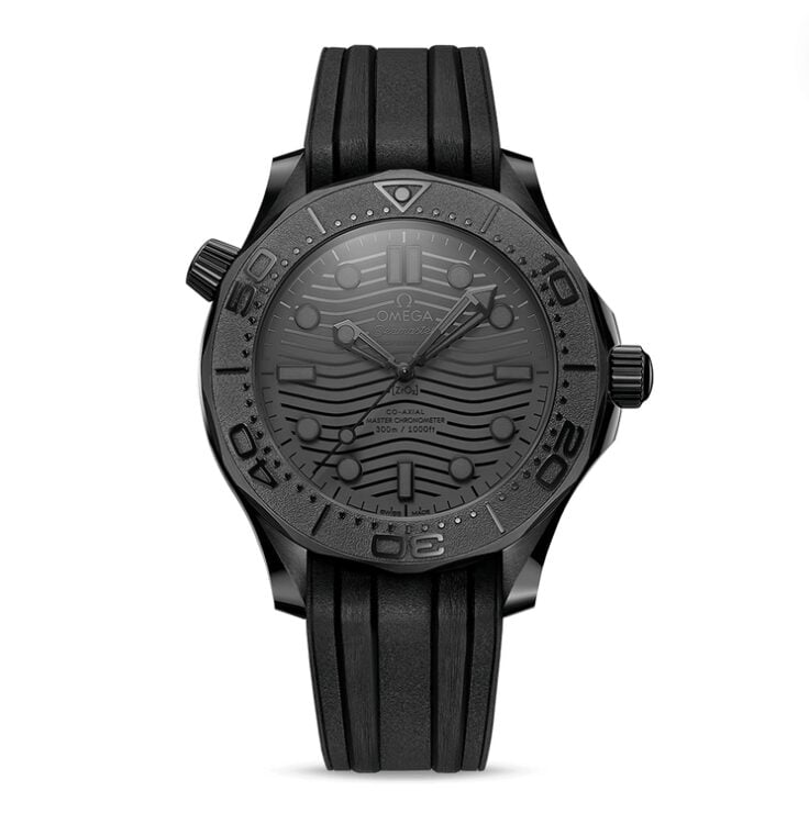 Replica Omega Seamaster 300M “Black Black” Ceramic Case Super Clone Replica