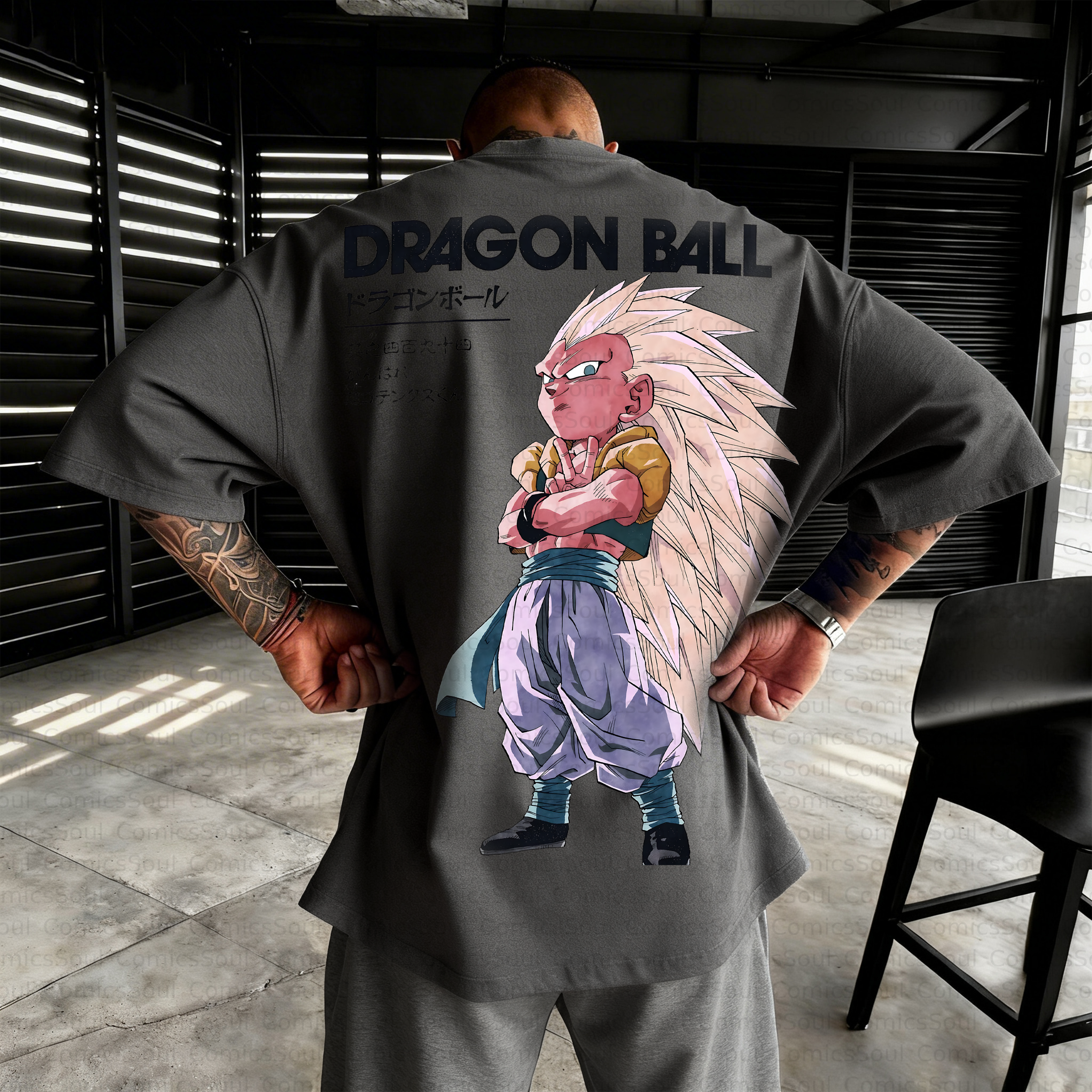 Unisex Anime Inspired Vintage T-Shirt