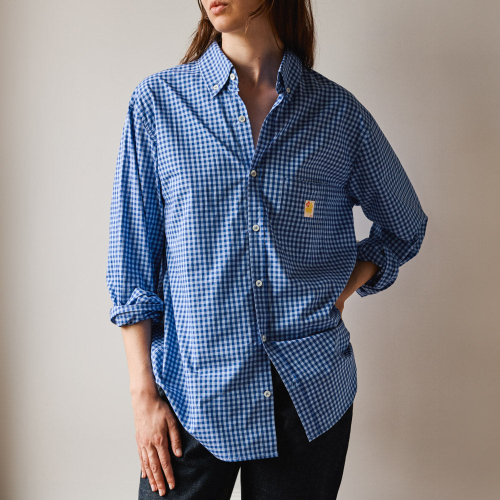 Merci - Chemise Sacha - Carreaux Bleu