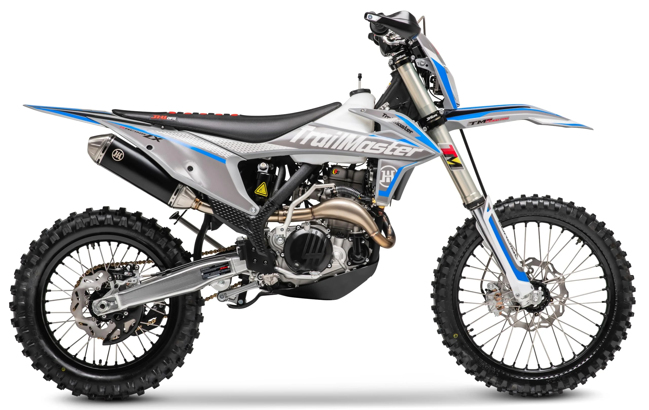 Trailmaster JHL Pro-Series High-Performance LX300 PRO Racing Ready Mid-Size Electric Start Dirt Bike (Red) - Image 7
