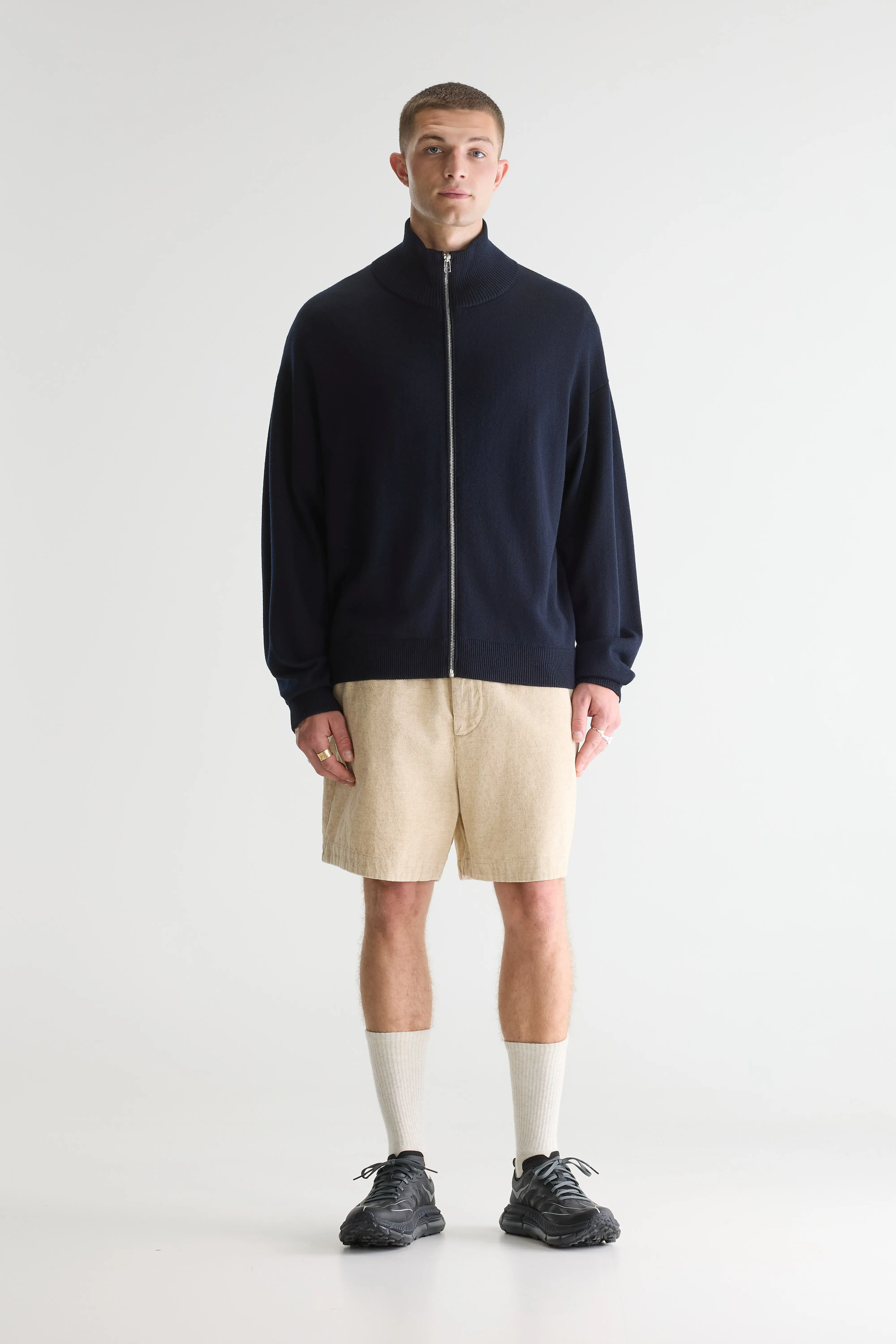 Bellerose Siap zip-up cardigan (262 / M / NAVY)