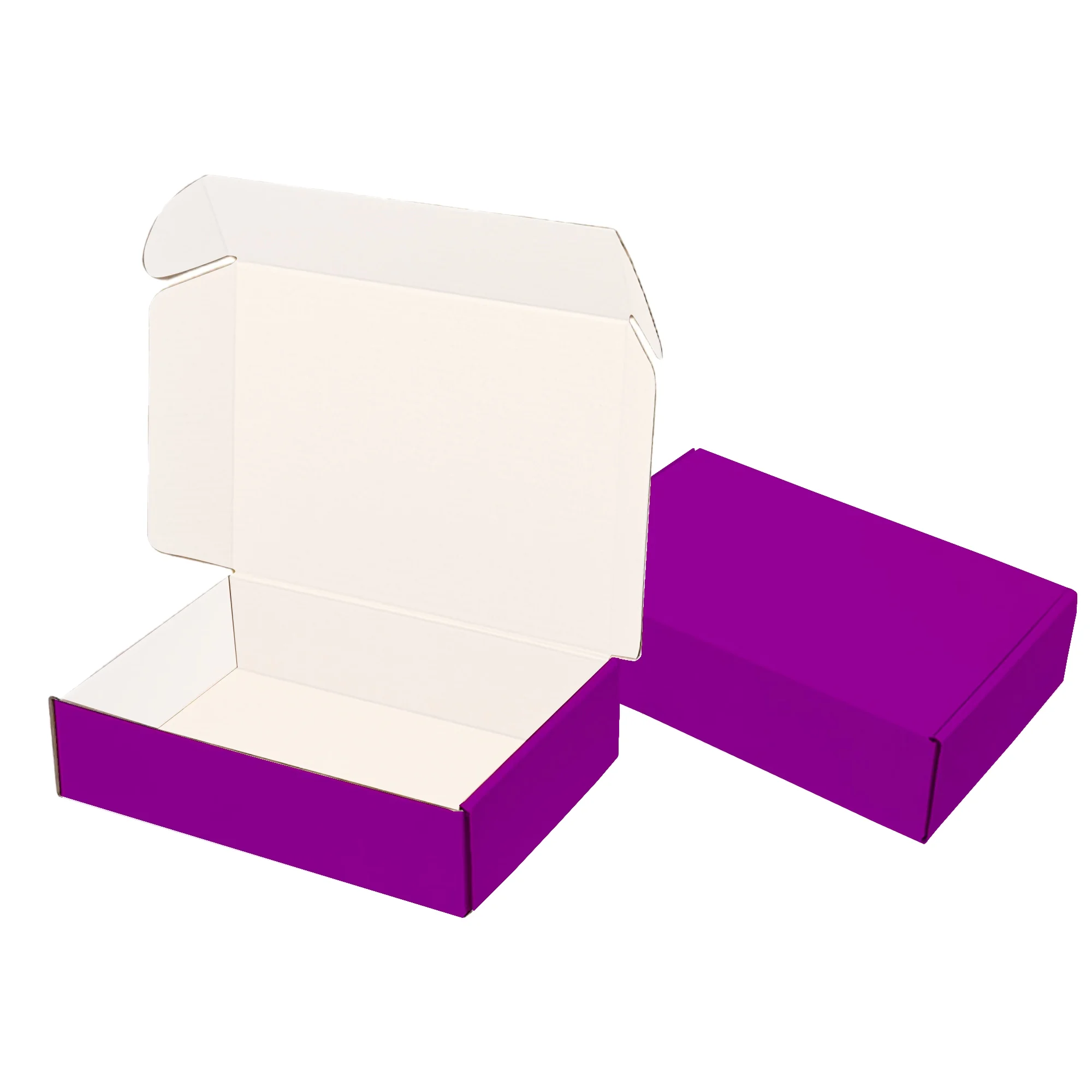 Ucanpack Heavy Duty Boxes For Moving Deluxe Mailer Box Purple Medium , 11? x 7? x 4?" - 50 Pcs - image 8