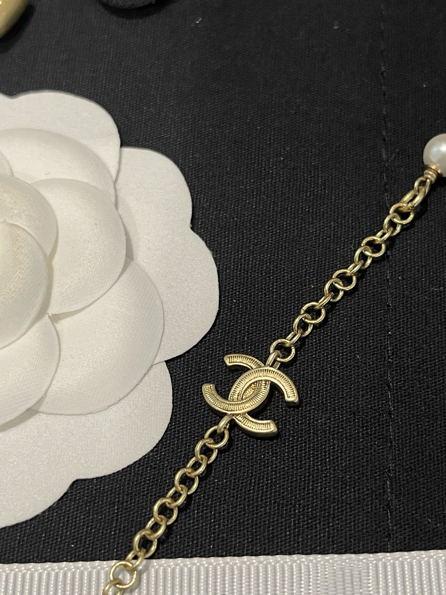 Chanel Bowknot Sweater Chain Foldable Double-Layer Long Necklace - Original Replica Club