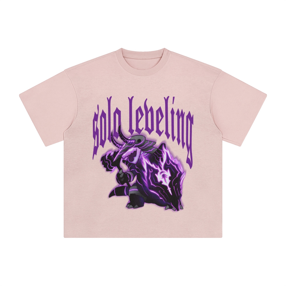 Unisex Anime Inspired Washed  Vintage T-Shirt