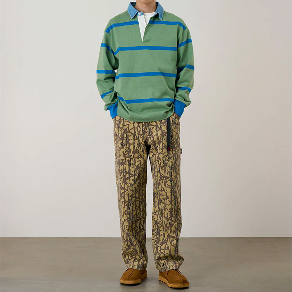 Gramicci - Polo Langdon Rugby - Olive Bleu