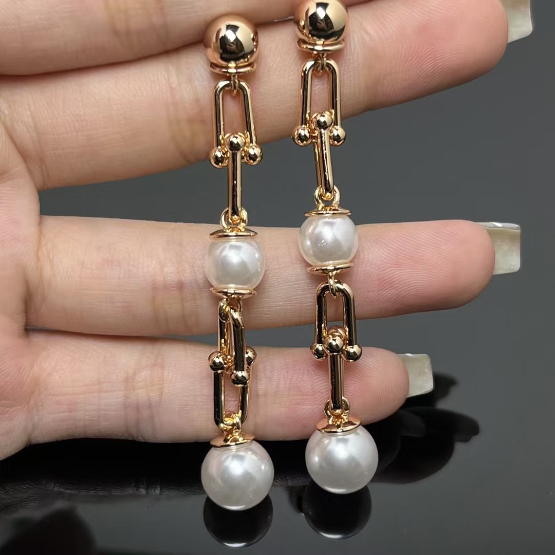 Tiffany HardWear Triple Drop Link Earrings - Original Replica Club