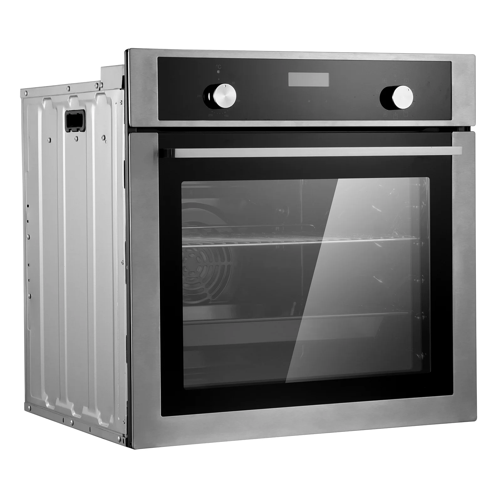 KFFKFF Single Wall Oven, 24" Electric Oven for Built-in Installation, Offers 9 Cooking Modes, 2.68 Cu.Ft Capacity, Includes Timer, 2800W Power - Image 3