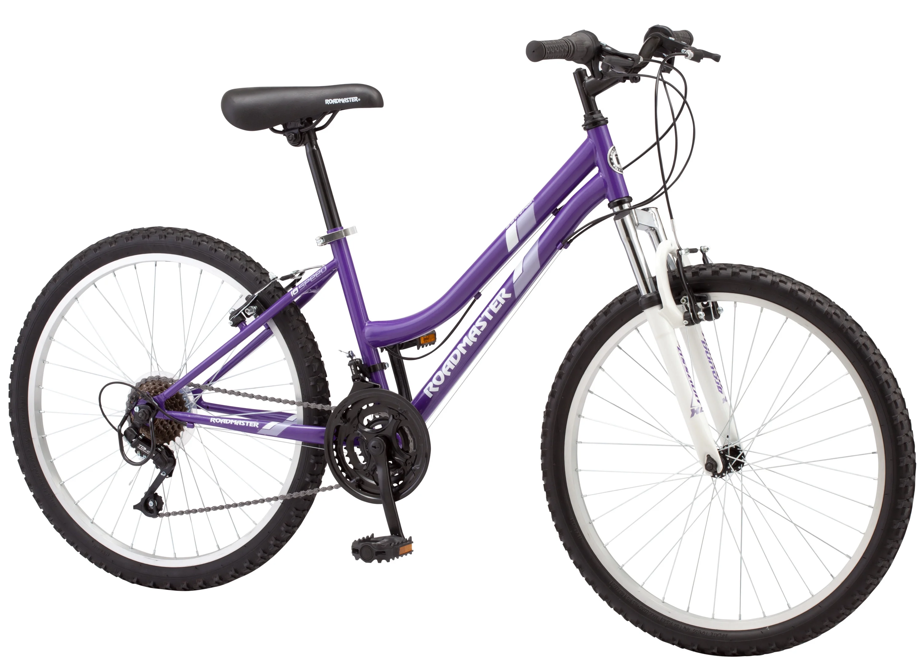 24" Granite Peak Girls Mountain Bike, Purple - Image 3