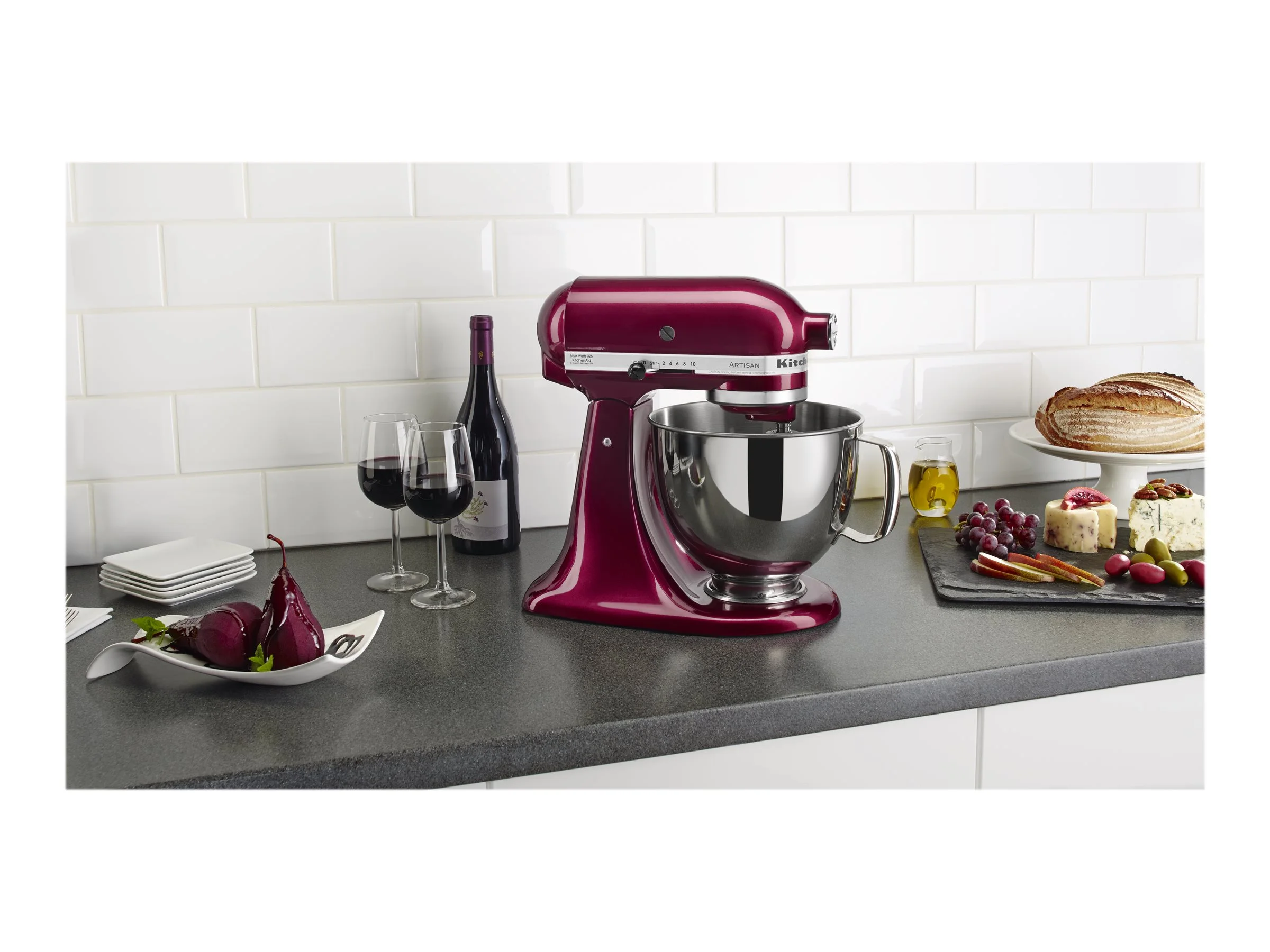 KitchenAid Artisan Series 5-Quart Tilt-Head Stand Mixer, Wildflower, KSM156CXWF - Image 82