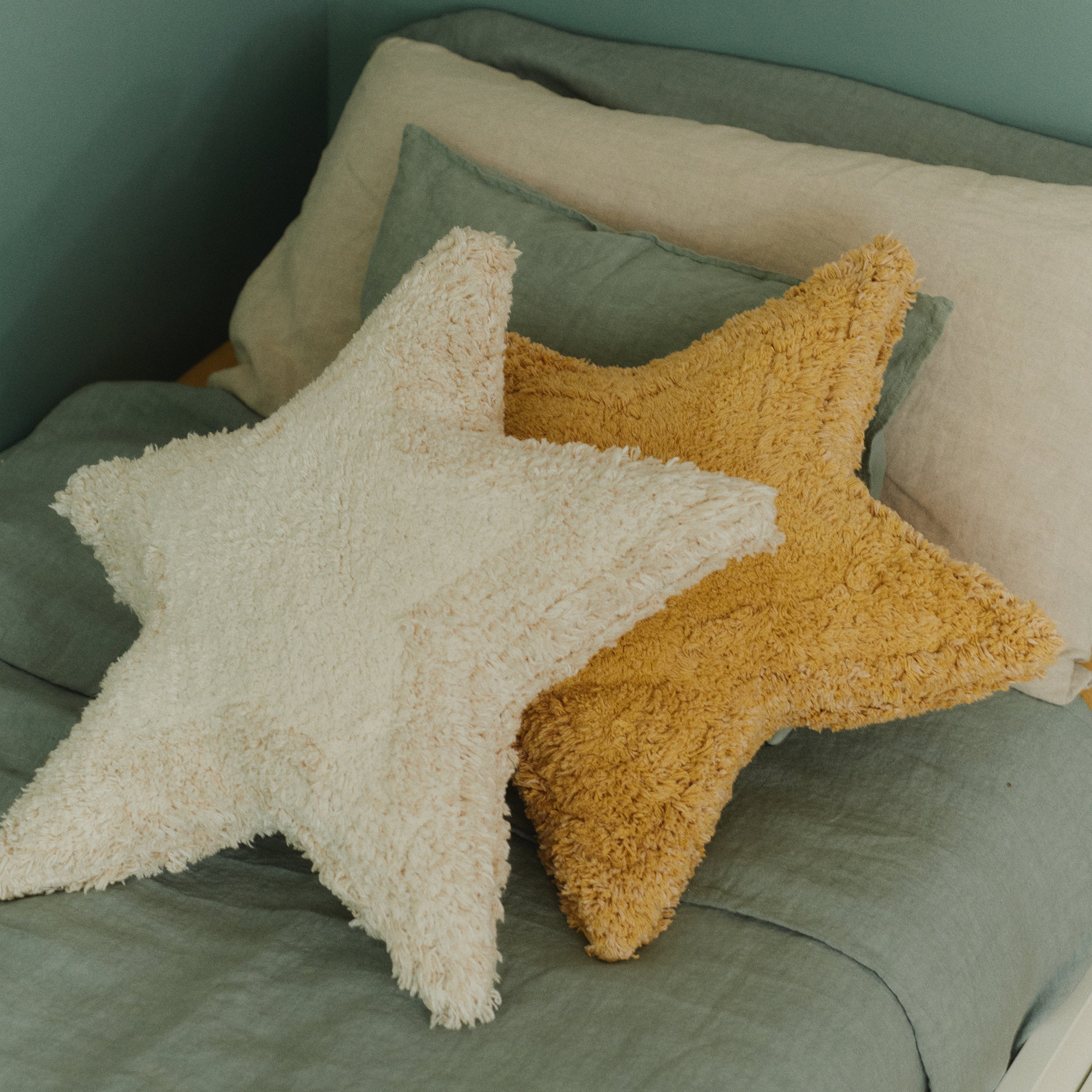 Lorena Canals Stella Kussen - Blauw