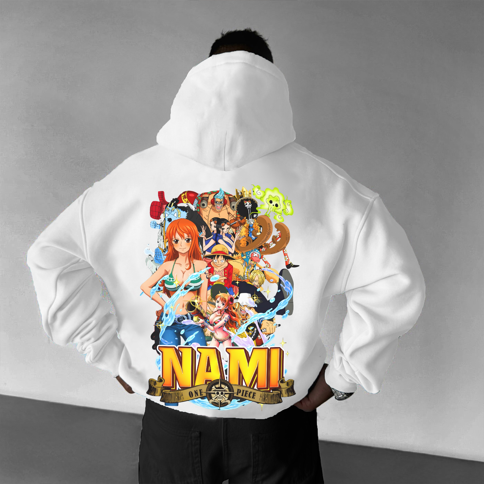 Unisex Oversized Anime Print Hoodie | Comicssoul