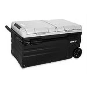 Camco CAM-750 75-Liter Portable Compact Fridge/Freezer | Features Bluetooth Capable Remote Access & 2 Compartments w/Dual Zone Cooling | Adjusts from -4- F to 68- w/2 Cooling Modes ECO & MAX (51520) - Image 4