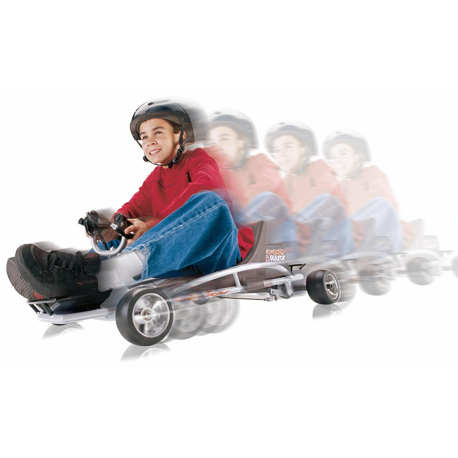 Razor Ground Force - Electric Go-Kart for Ages 8+. Up to 12 MPH. Up to 40 Minutes of Continuous Use. Variable Speed Throttle. 24V Rechargeable Batter - Image 3