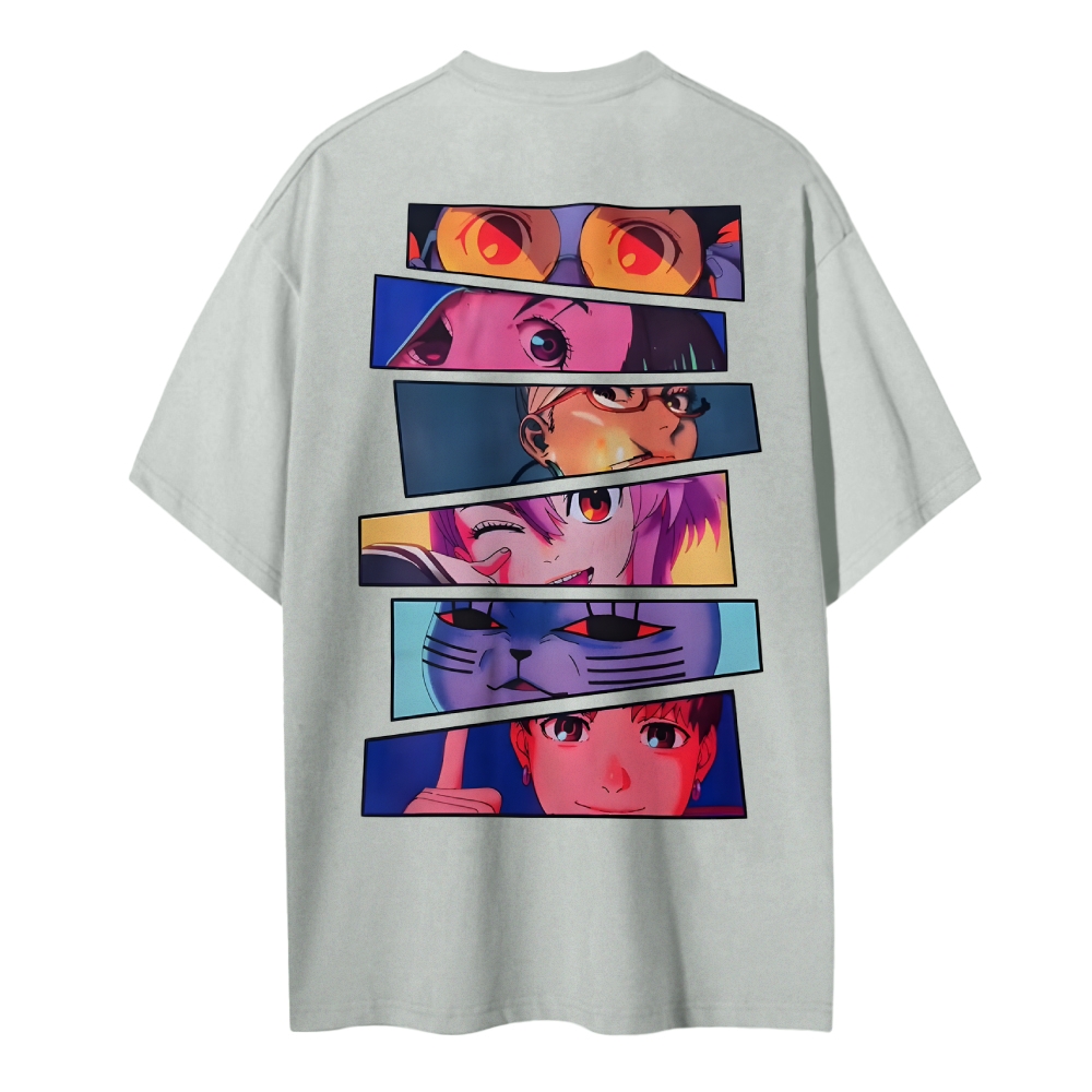 DANDADAN Cotton Unisex Round Neck Anime T-shirt TeeThreads Sustain the Scene with Custom Apparel
