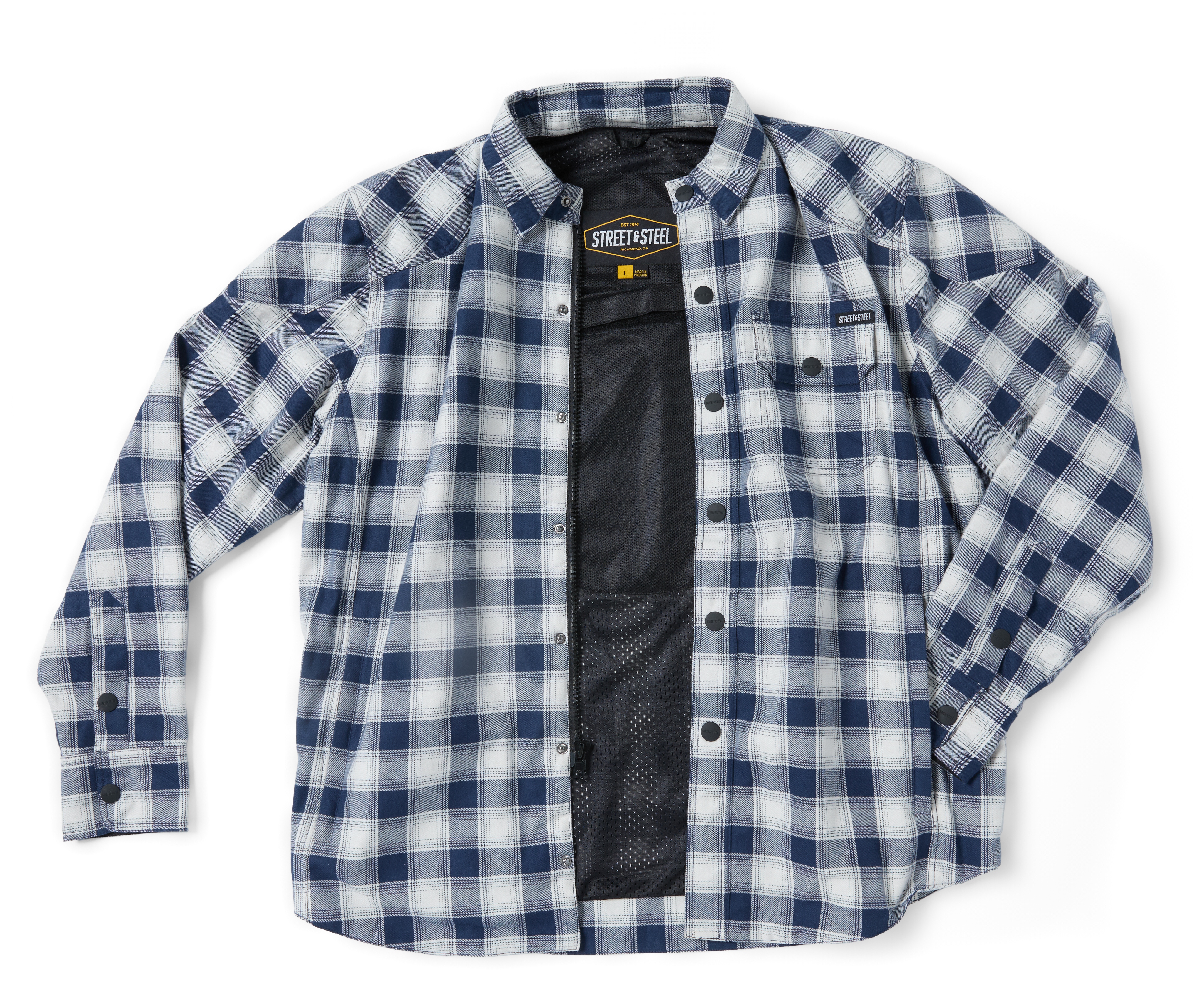SportsBikeShop Street & Steel Mission Moto Riding Shirt