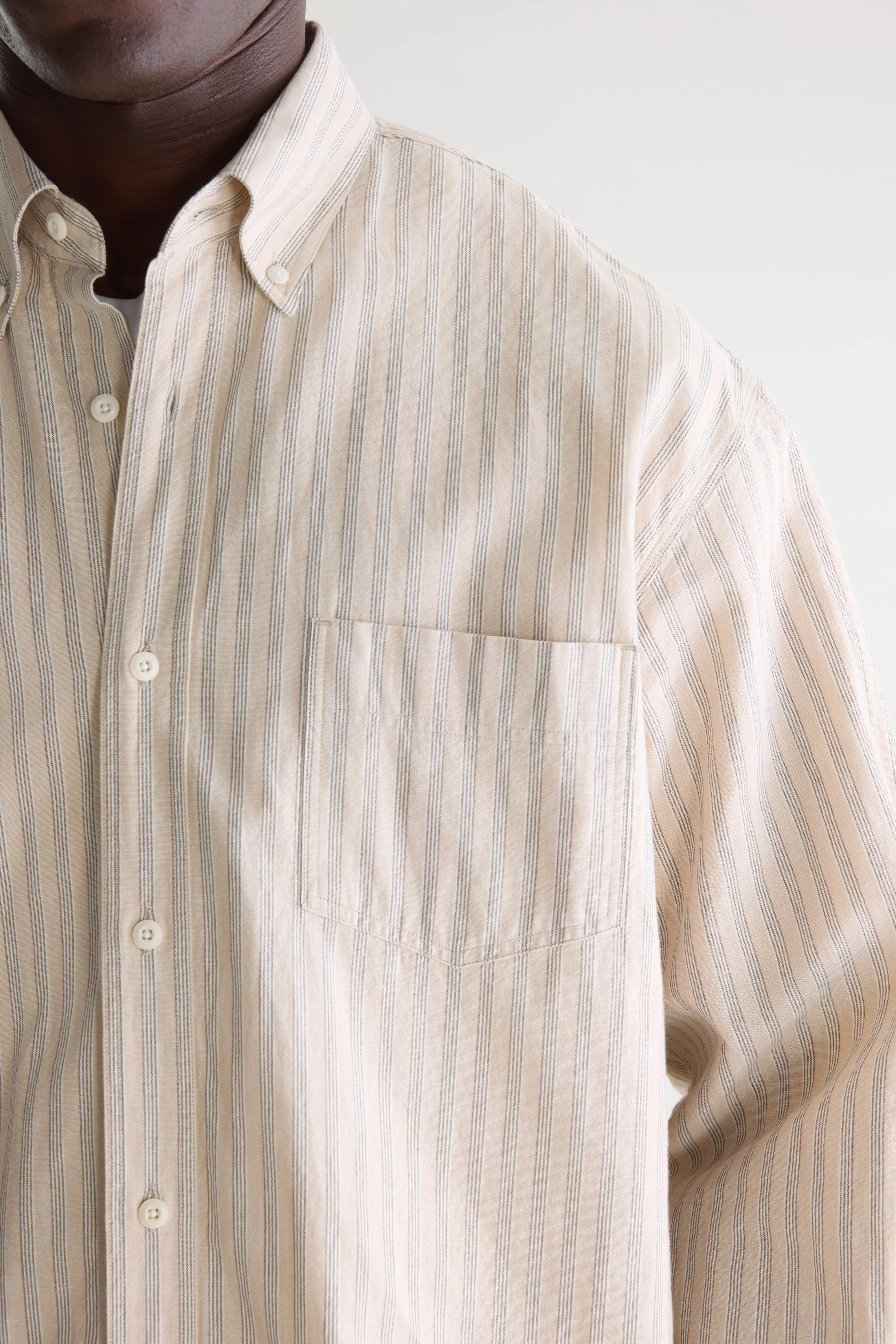 Bellerose Lighto striped shirt (261 / M / STRIPE C)