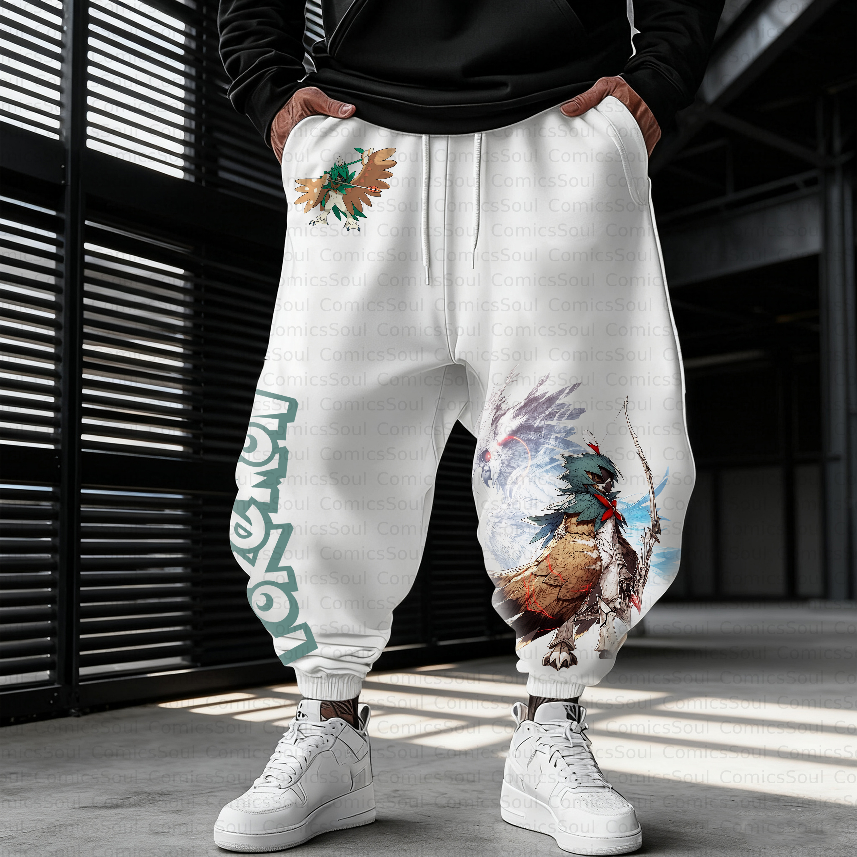 Unisex Casual Anime Streetwear Pant