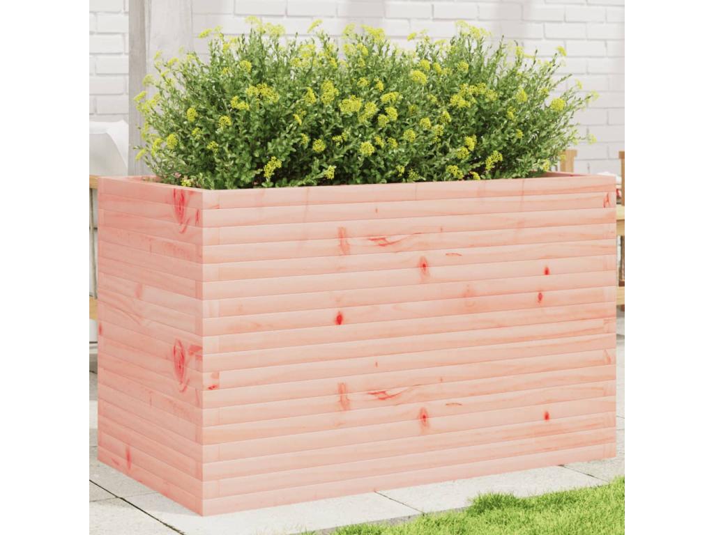 Jardinera madera maciza de abeto Douglas 110x60x68,5 cm