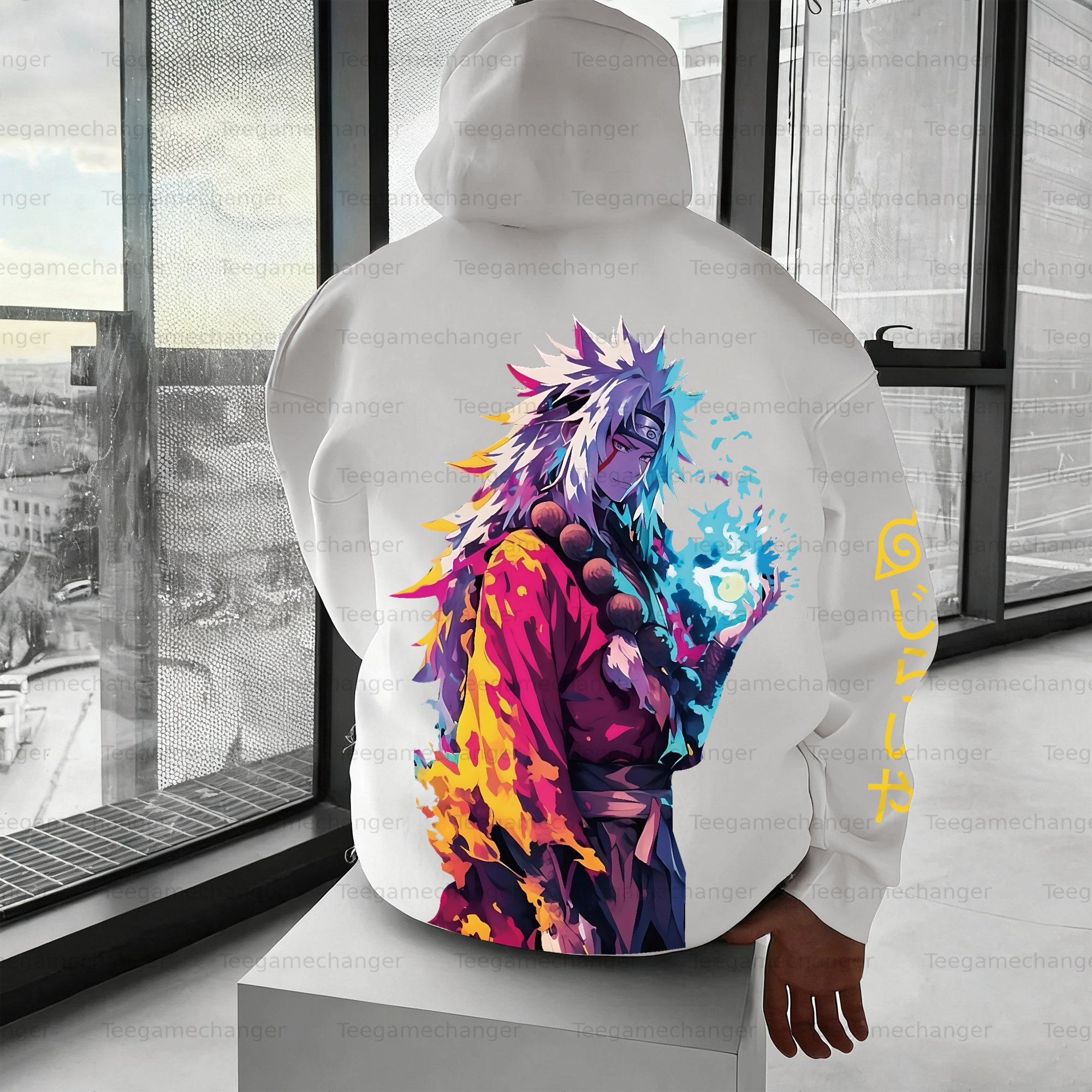 Unisex Anime Graphic Streetwear Vintage Hoodie